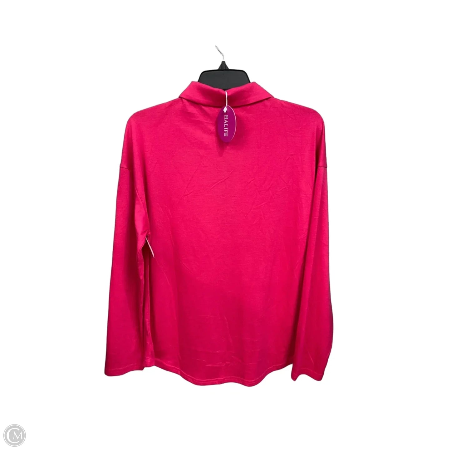 Top Long Sleeve By Clothes Mentor In Pink, Size: M
