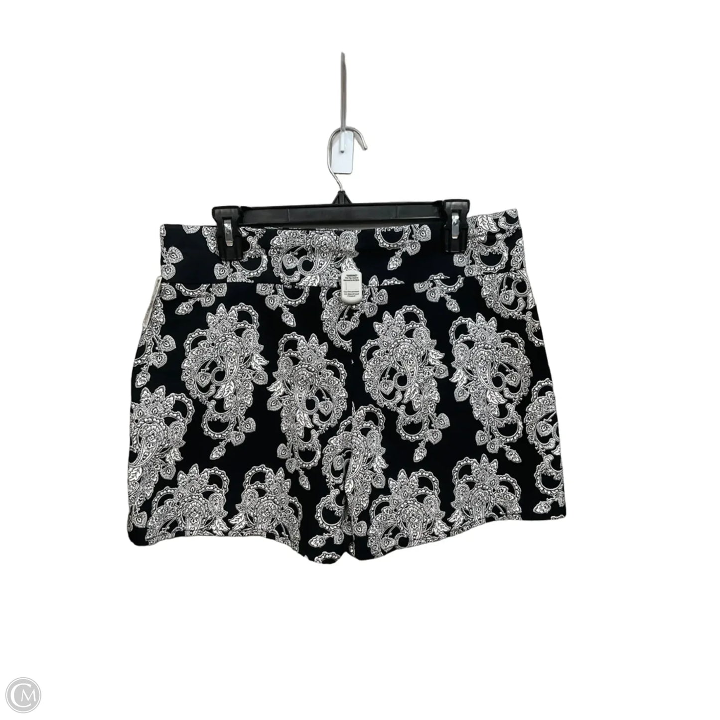 Shorts By Inc In Black & White, Size: 12