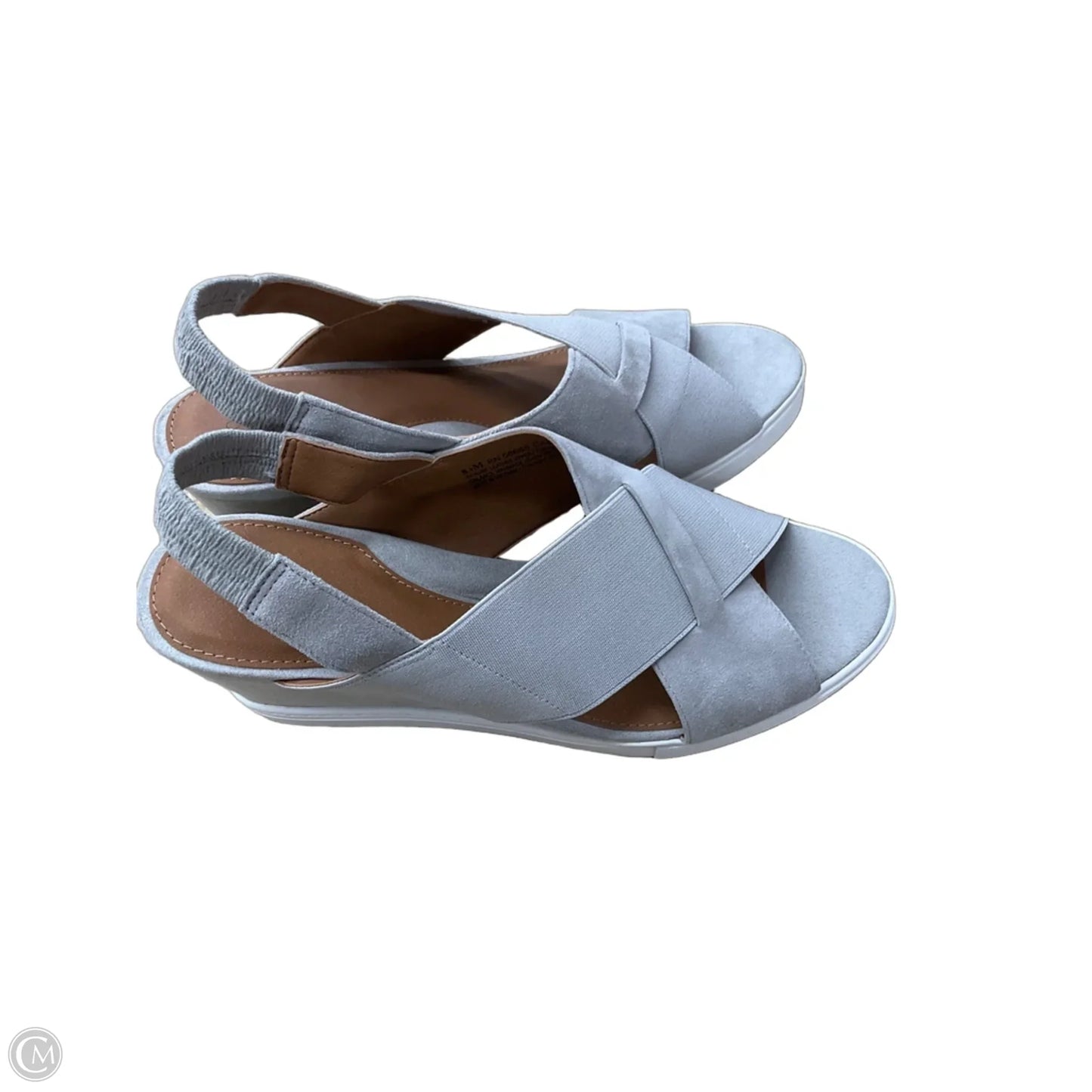 Sandals Heels Wedge By Caslon In Grey, Size: 8.5