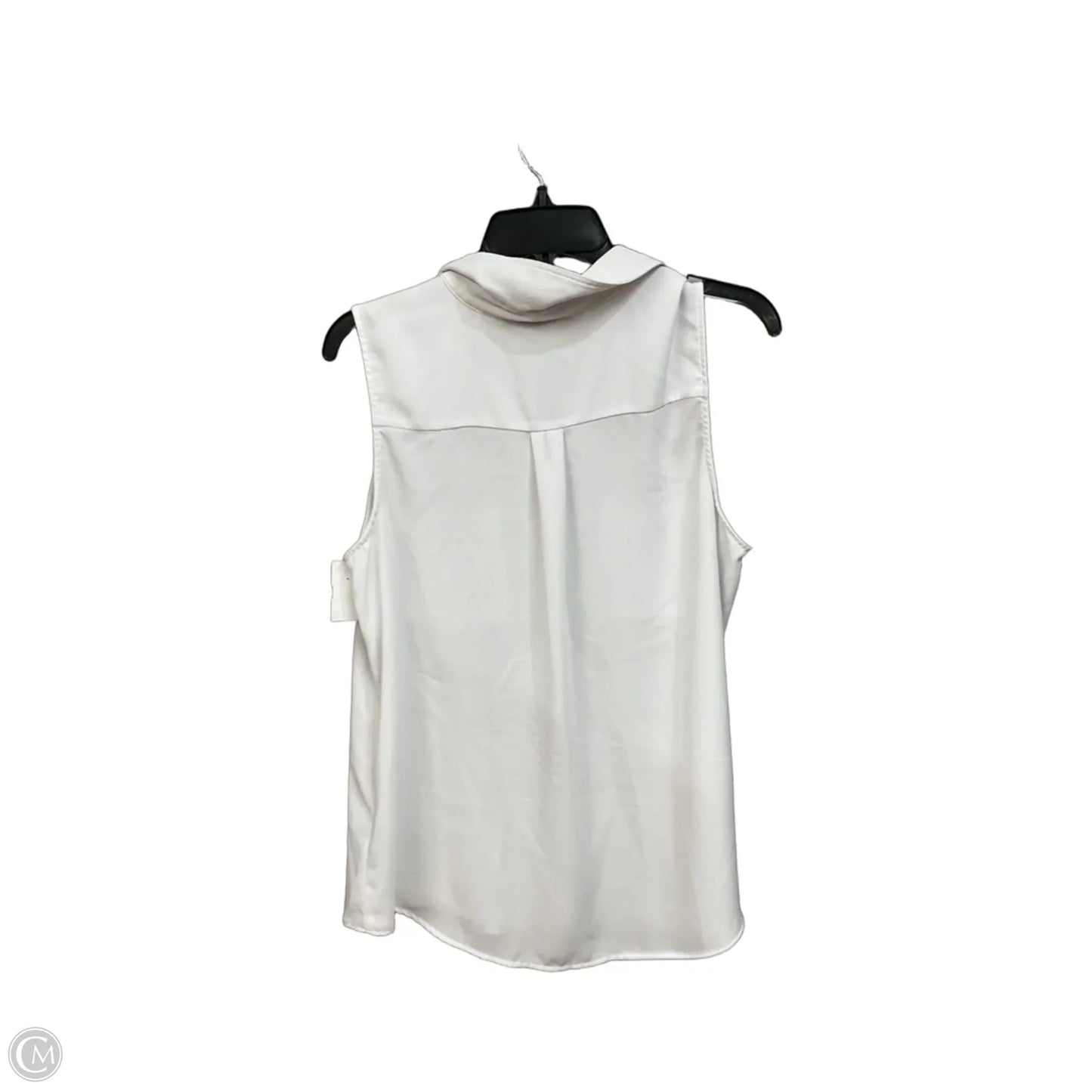 Blouse Sleeveless By Apt 9 In White, Size: L