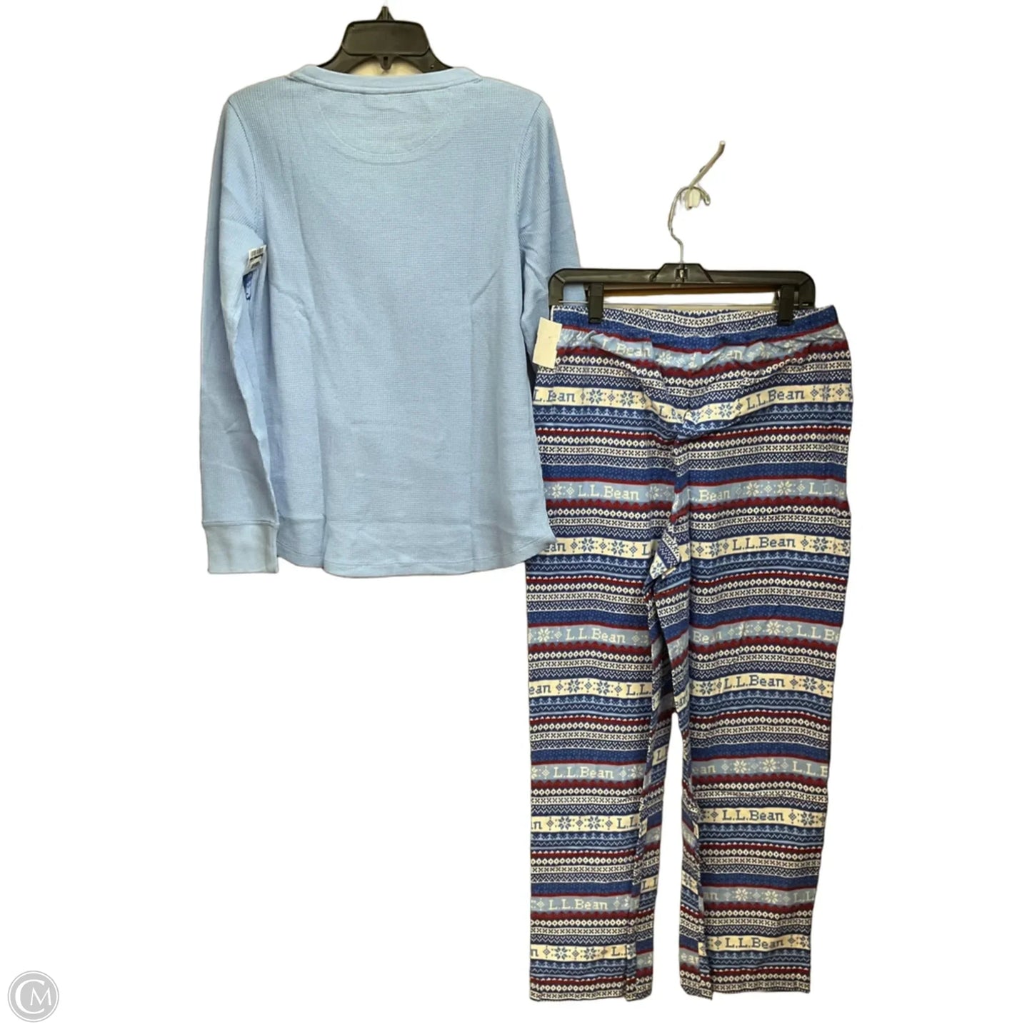 Pajamas 2pc By L.l. Bean In Blue, Size: M
