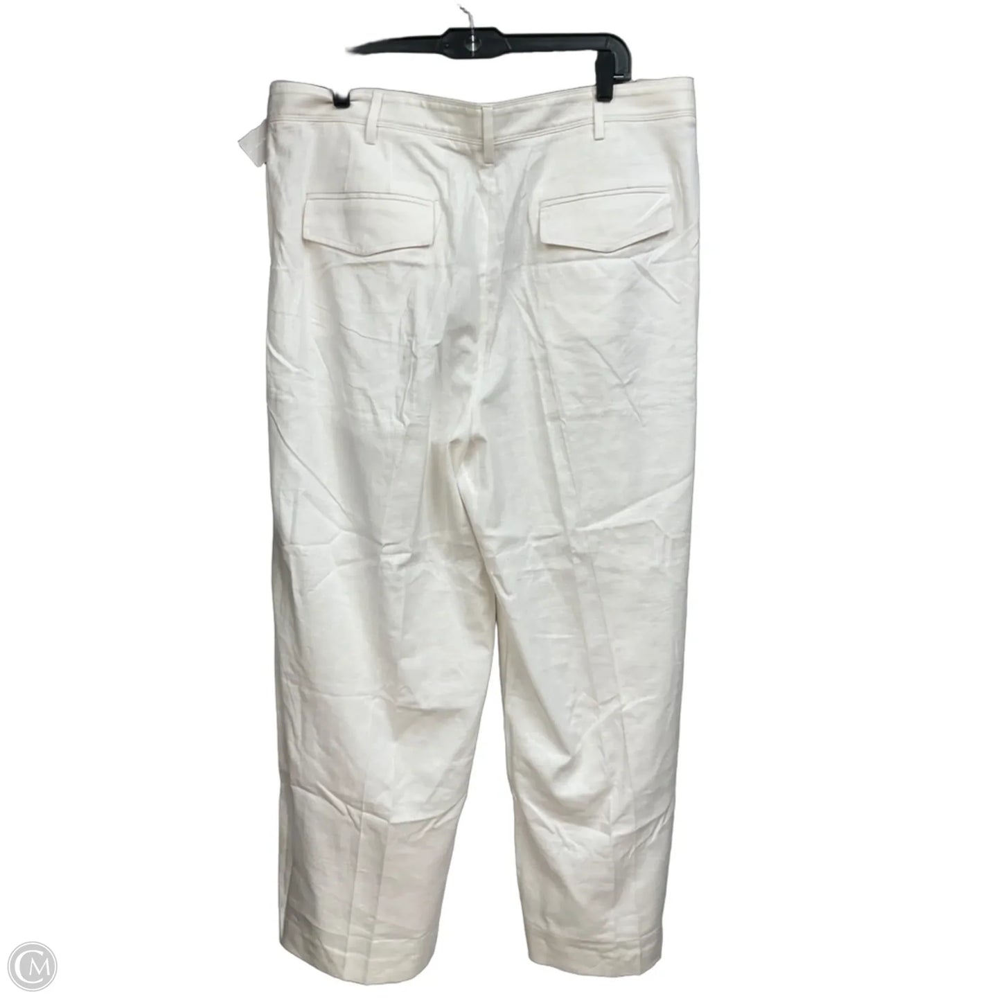 Pants Linen By Banana Republic In Cream, Size: 18