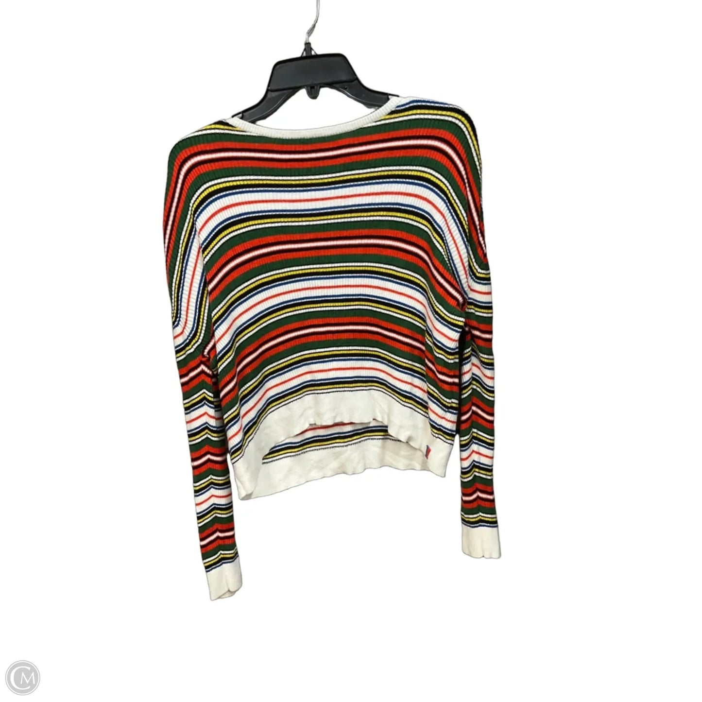 Top Long Sleeve By Kule In Striped Pattern, Size: S