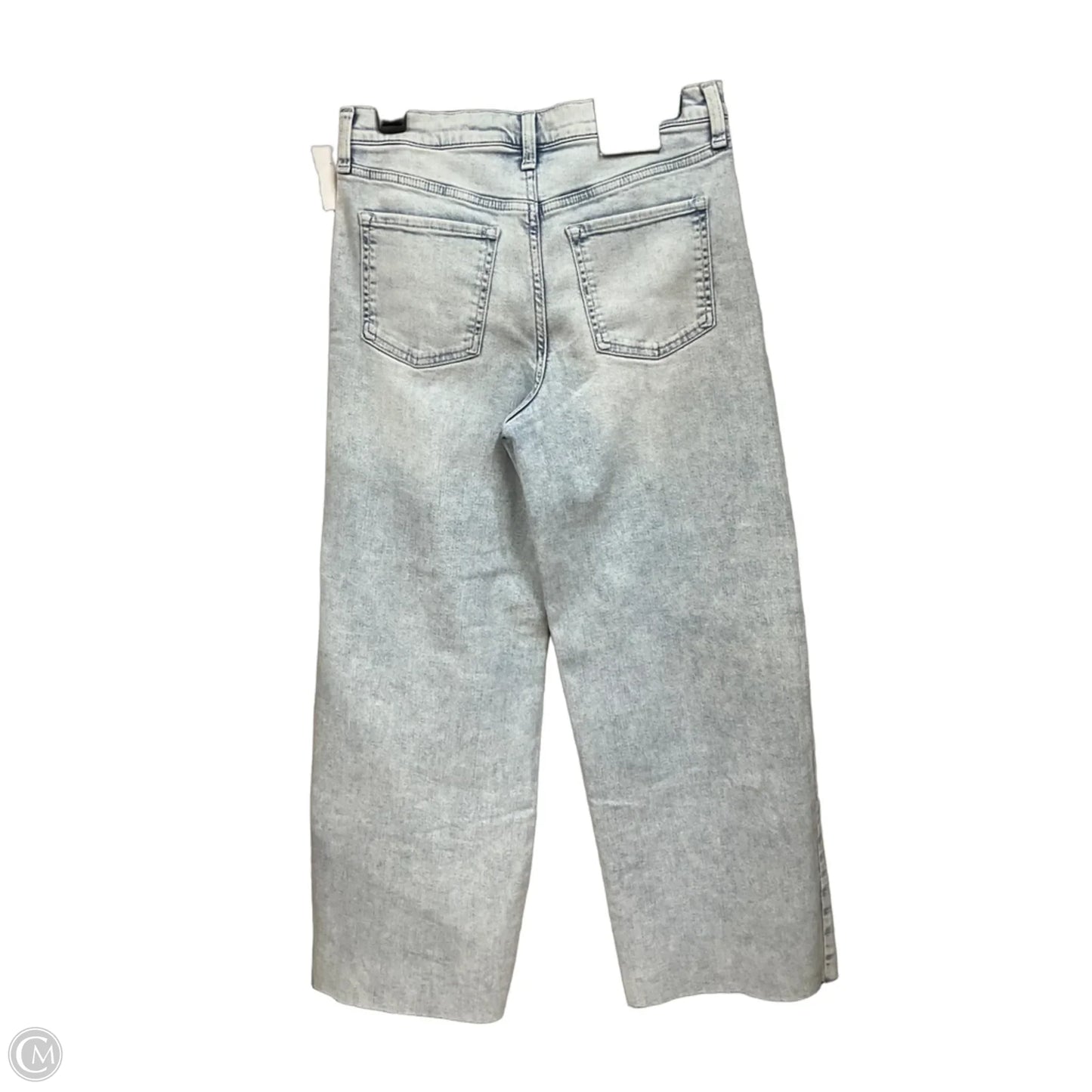 Jeans Wide Leg By Banana Republic In Blue Denim, Size: 6