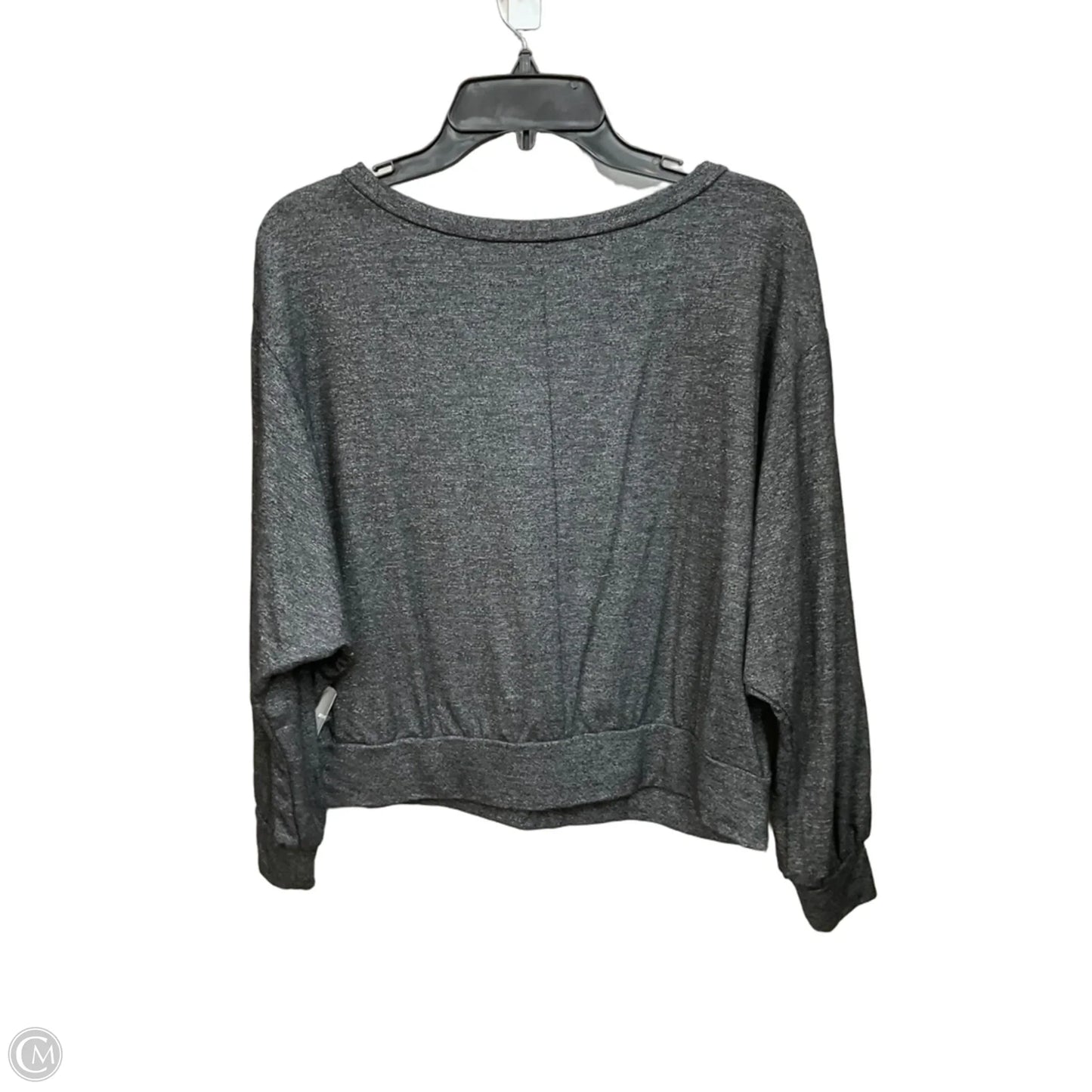 Top Long Sleeve By Express In Grey, Size: S