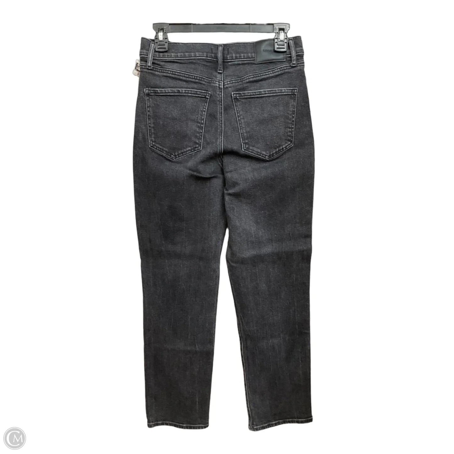 Jeans Straight By Express In Grey Denim, Size: 6