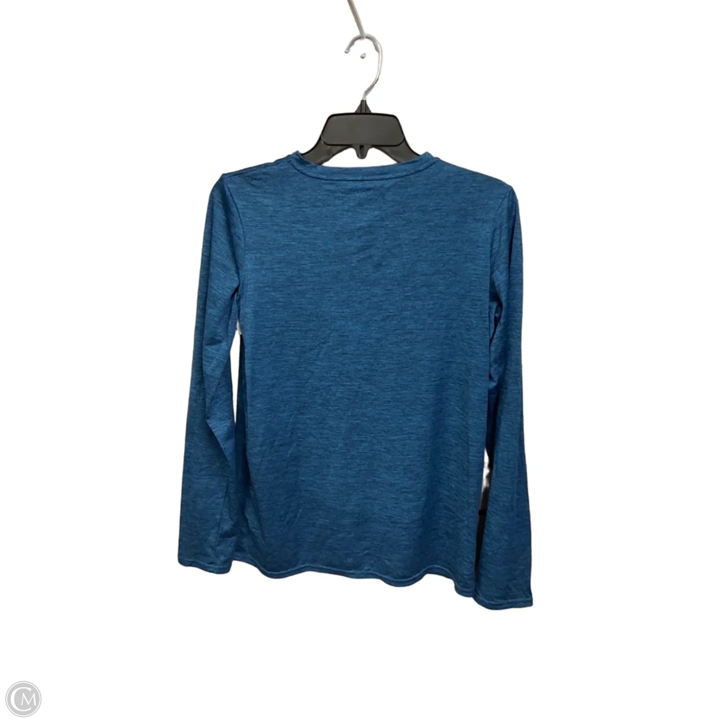 Athletic Top Long Sleeve Crewneck By Patagonia In Ombre Print, Size: M