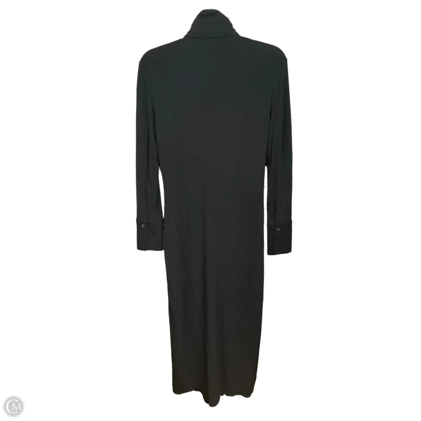 Dress Casual Maxi By Banana Republic In Black, Size: M