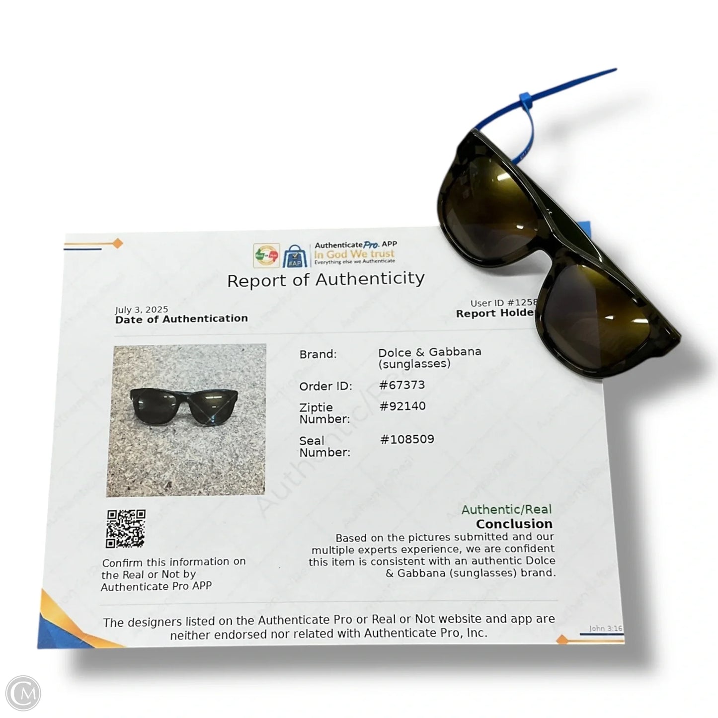 Sunglasses Luxury Designer By Dolce And Gabbana