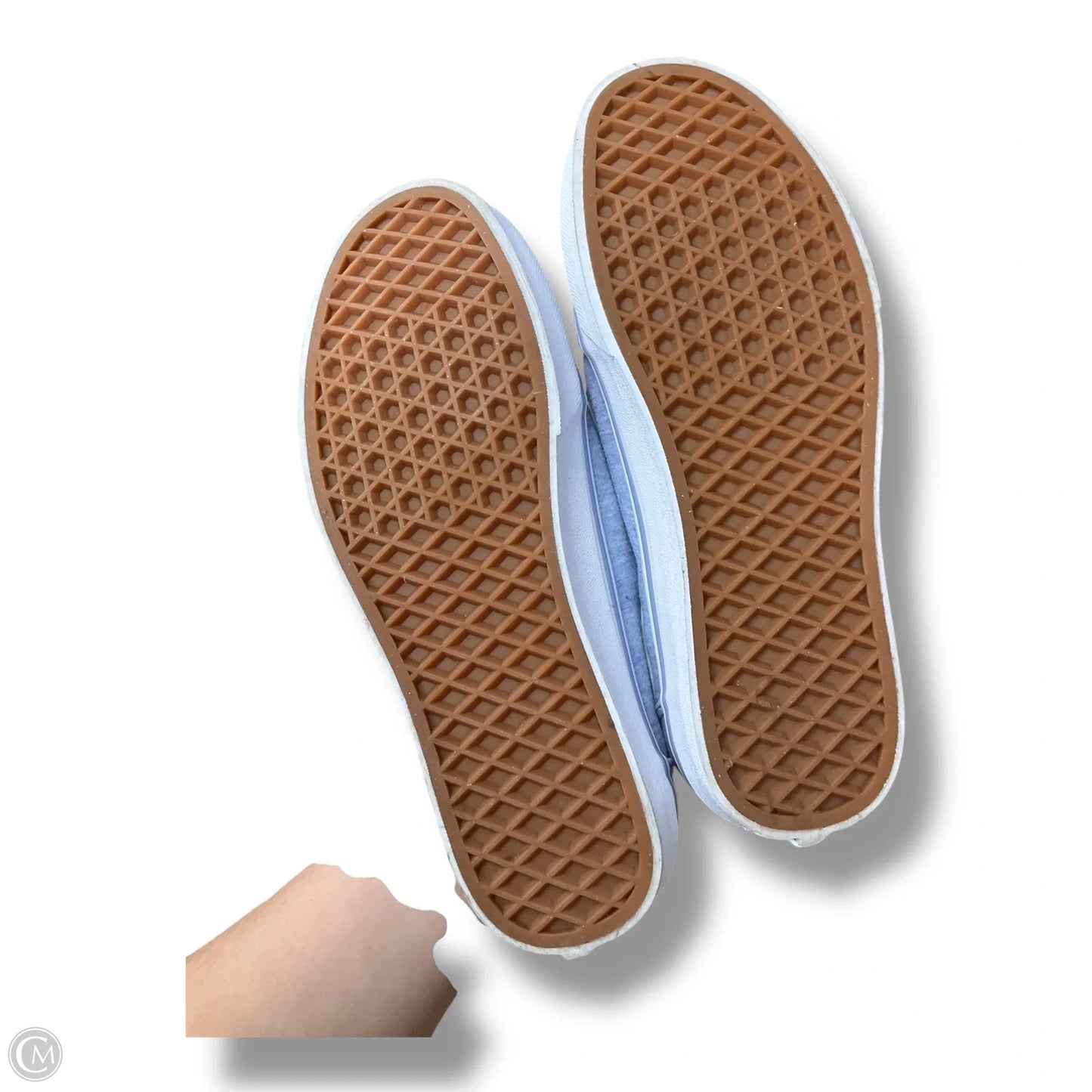 Sandals Flats By Vans In Blue, Size: 8