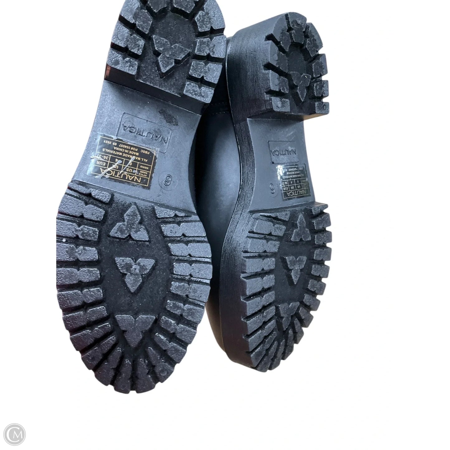 Boots Ankle Flats By Nautica In Black, Size: 6