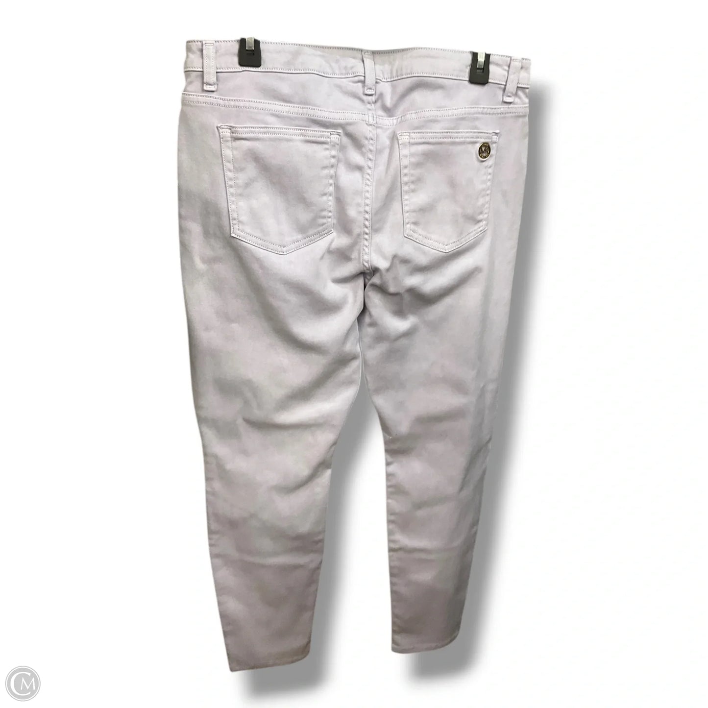 Jeans Skinny By Michael By Michael Kors In Purple Denim, Size: 12