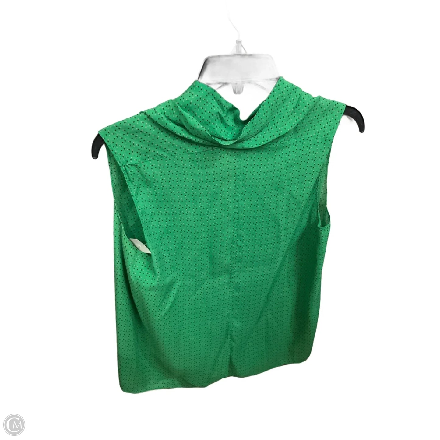 Top Sleeveless By Cabi In Green, Size: M