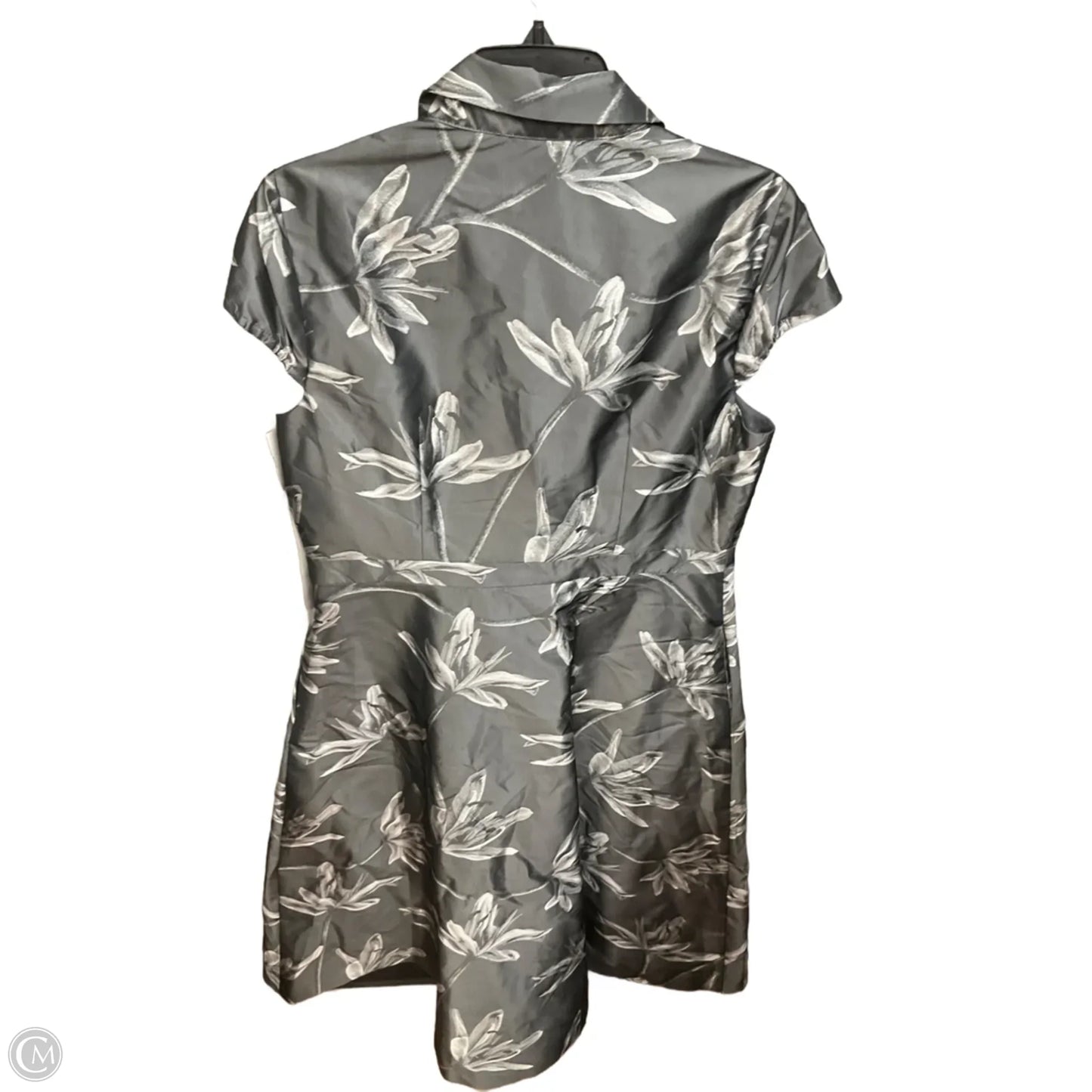 Dress Casual Midi By Adrianna Papell In Floral Print, Size: L