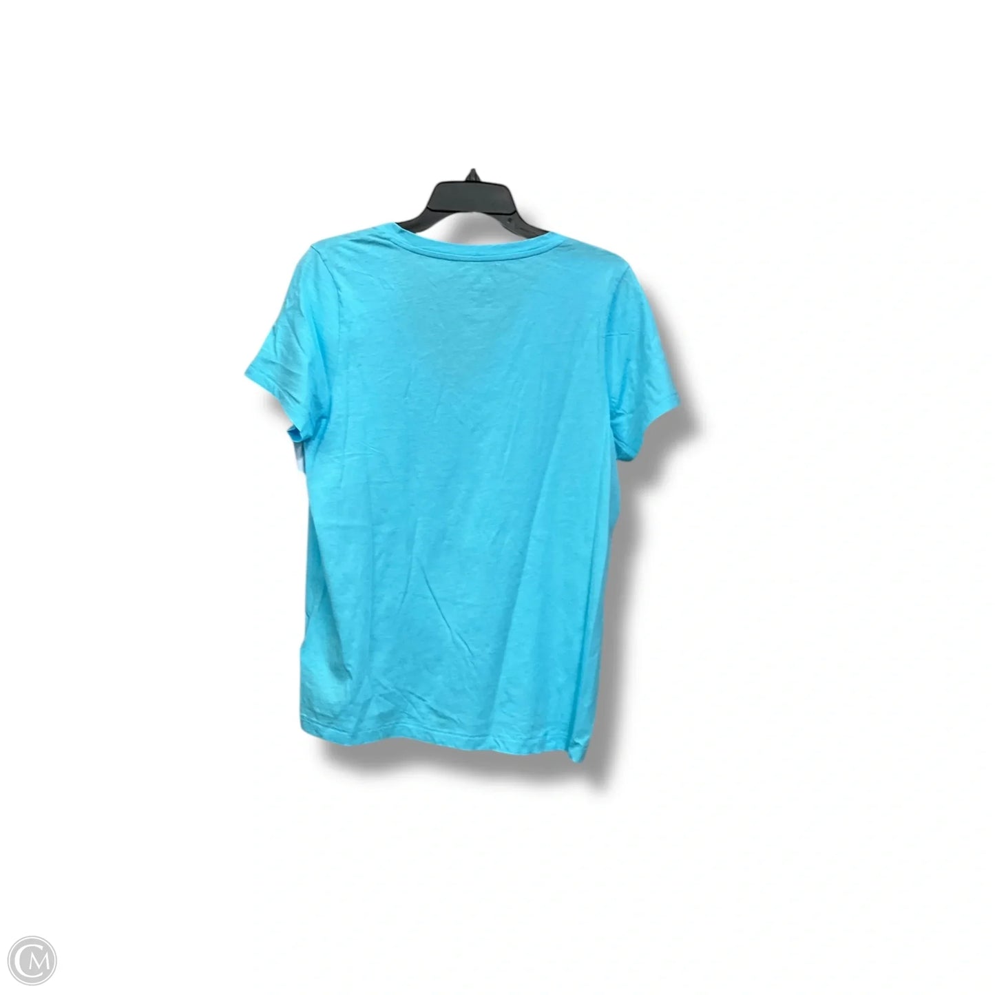 Top Short Sleeve Basic By J. Crew In Blue, Size: Xl