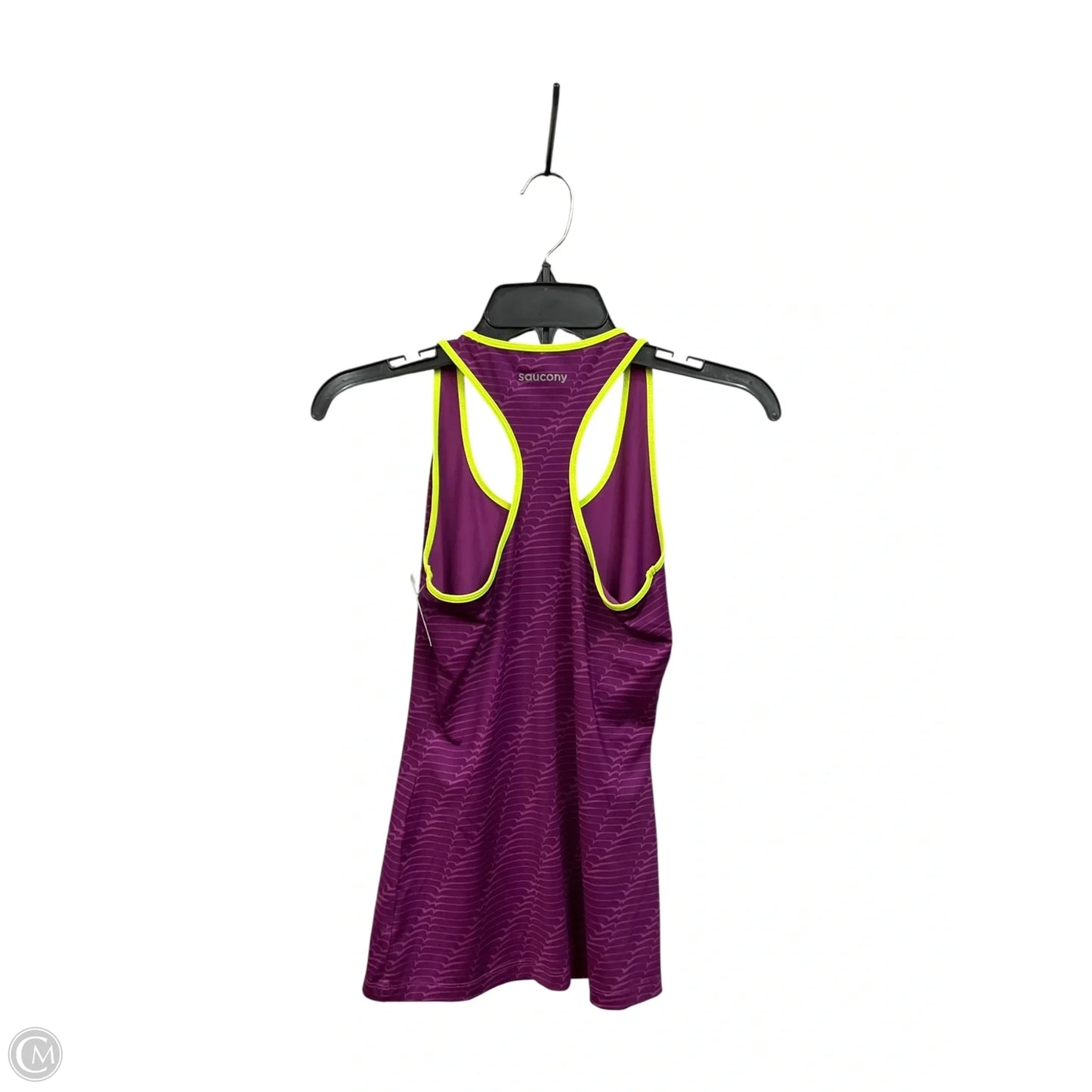 Athletic Tank Top By Saucony In Purple, Size: S