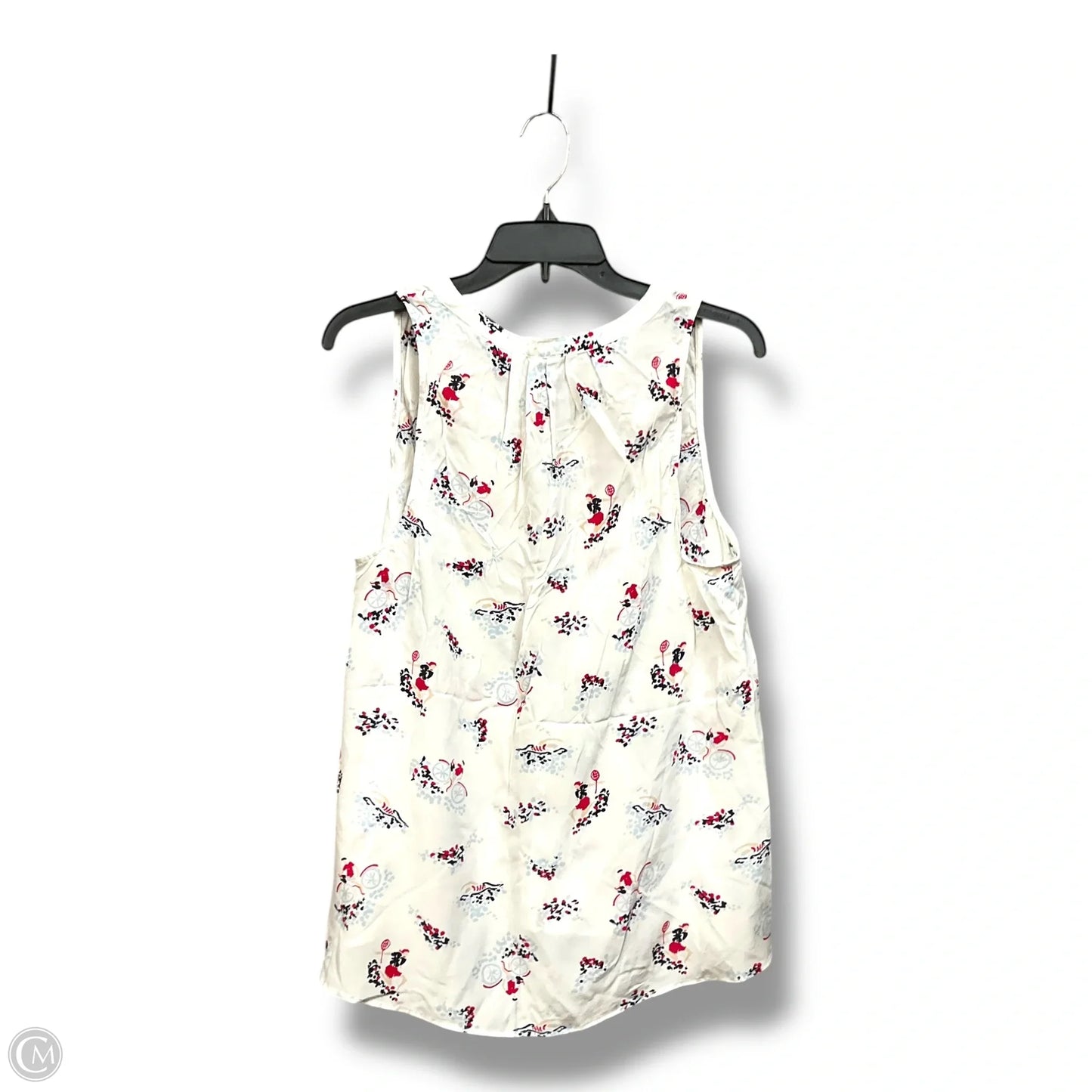 Blouse Sleeveless By Joie In Multi-colored, Size: L