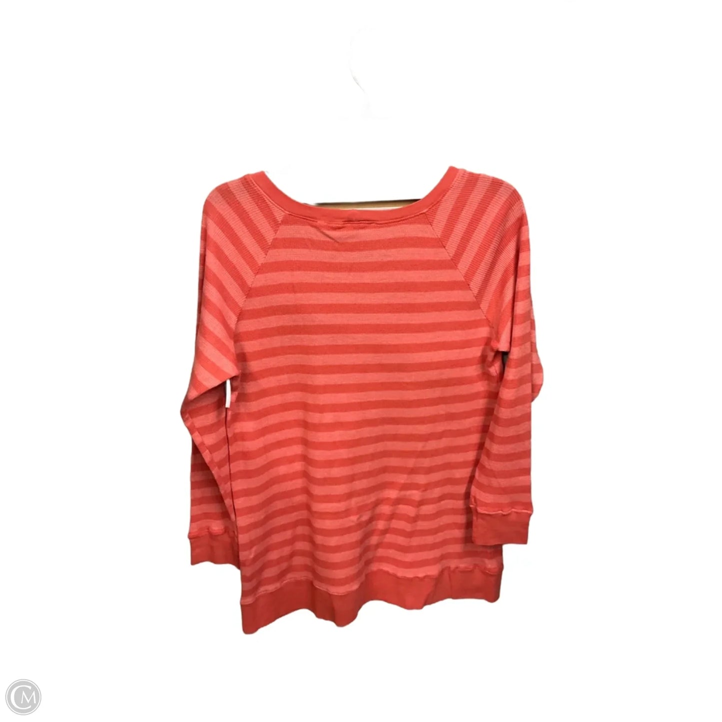 Top Long Sleeve By Soft Surroundings In Orange, Size: M
