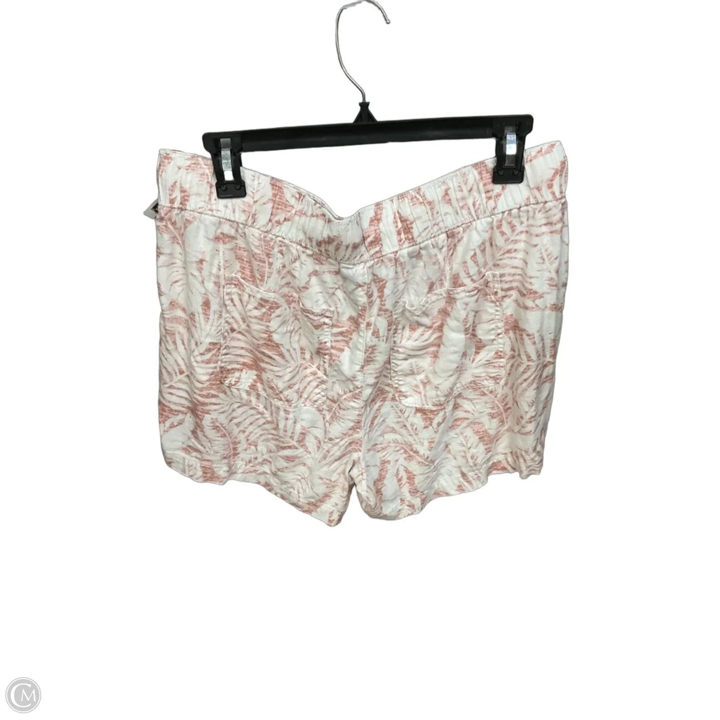 Shorts By Clothes Mentor In Pink & White, Size: 12