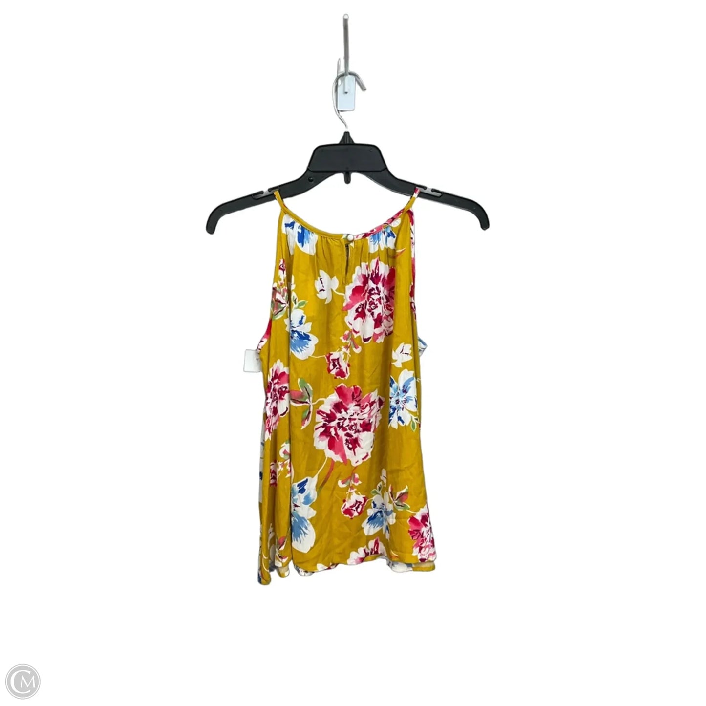 Top Sleeveless By Clothes Mentor In Floral Print, Size: L