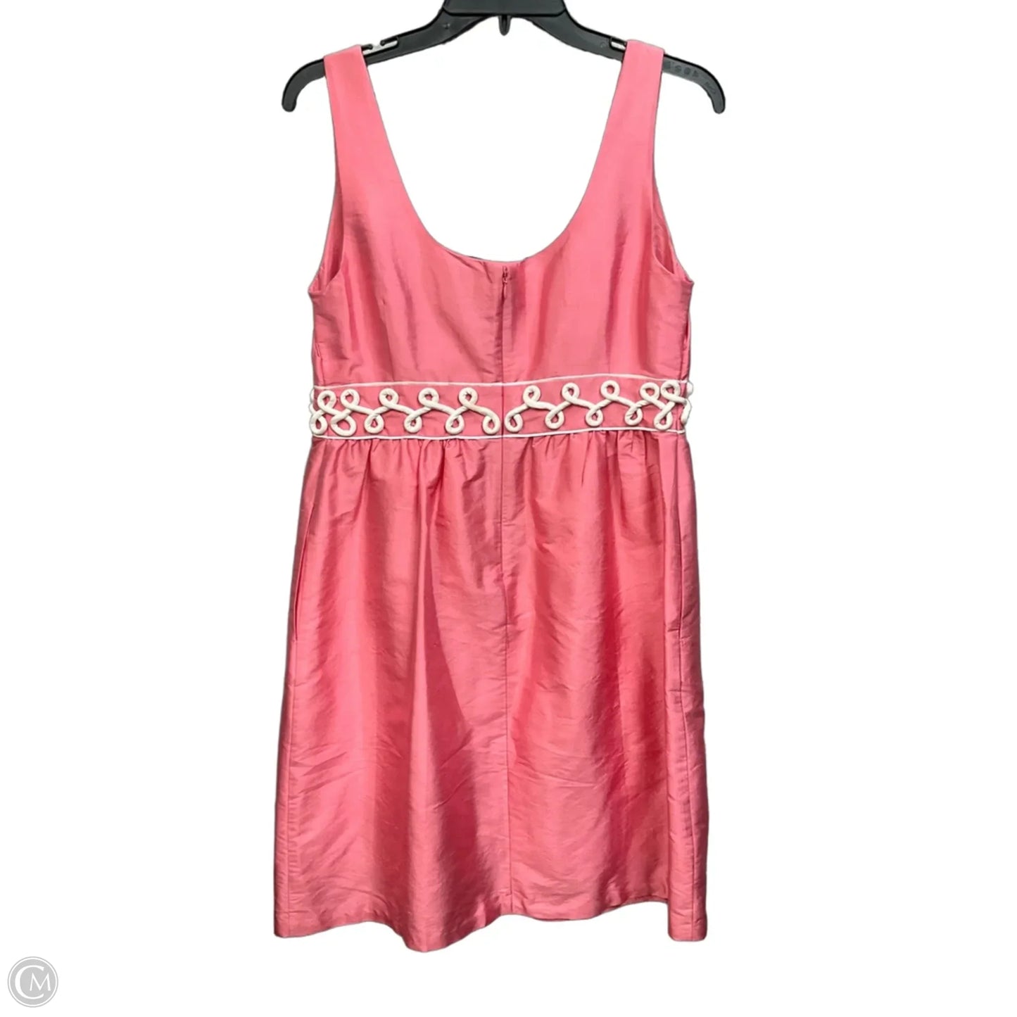 Dress Party Short By Vineyard Vines In Pink & White, Size: L