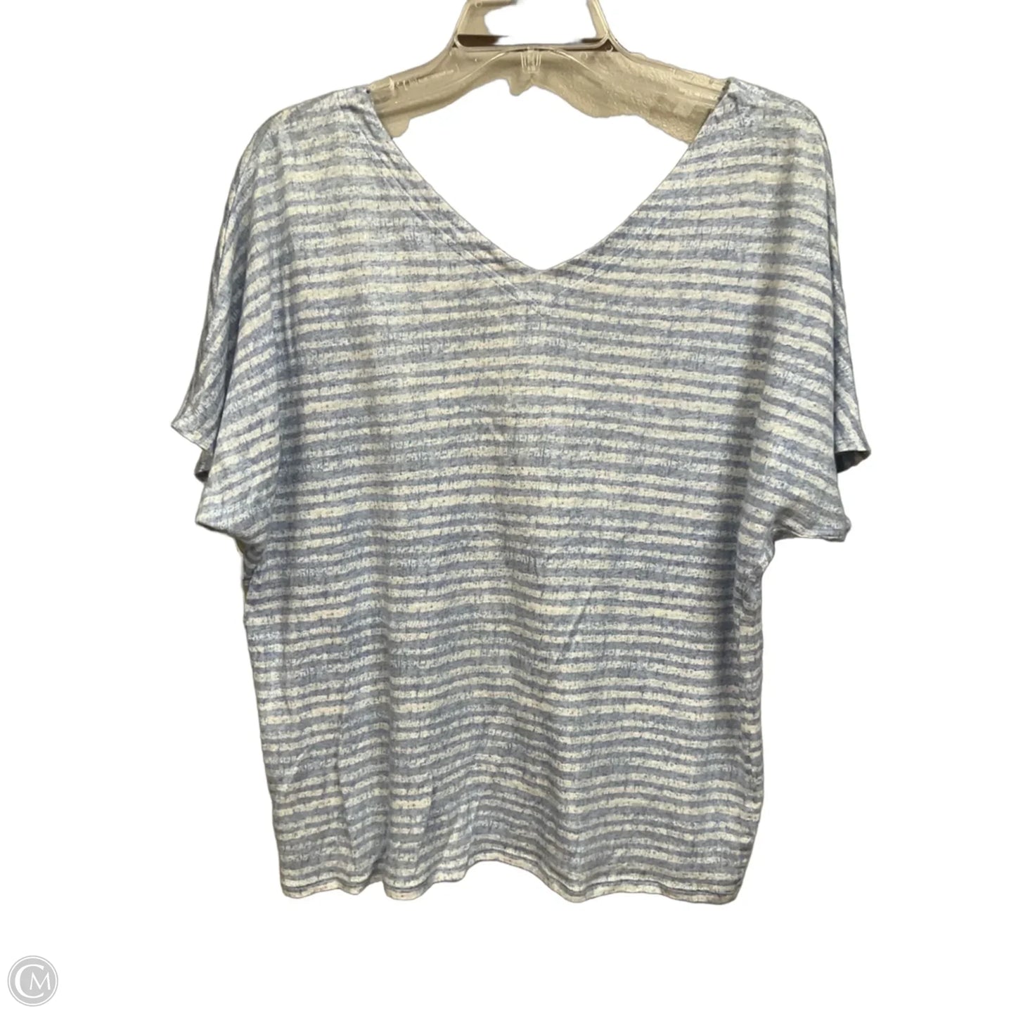 Top Sleeveless By Chicos In Blue, Size: L