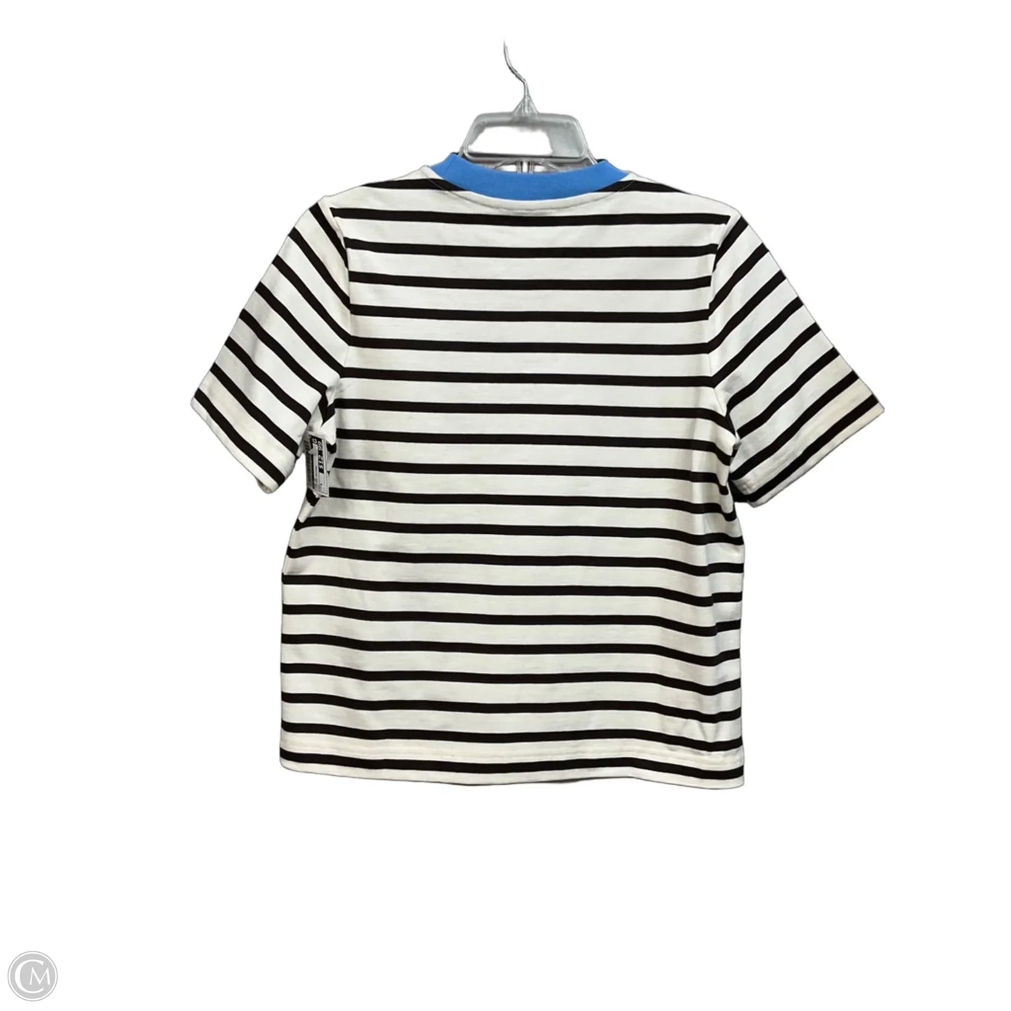 Top Short Sleeve By Cos In Striped Pattern, Size: S