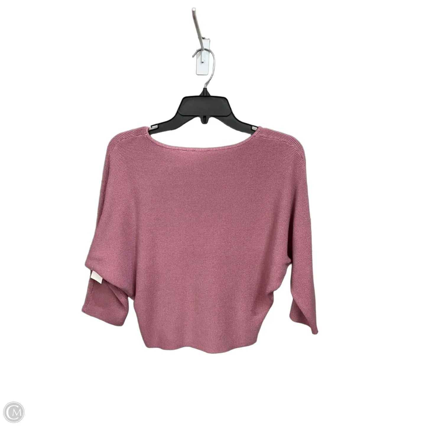 Top 3/4 Sleeve By Cyrus In Mauve, Size: Xs