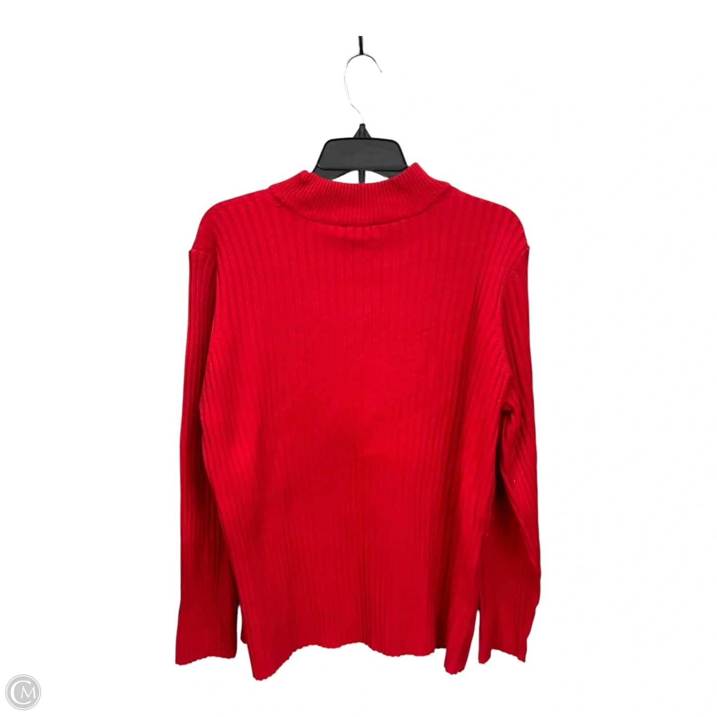 Sweater By Bebe In Red, Size: 2x