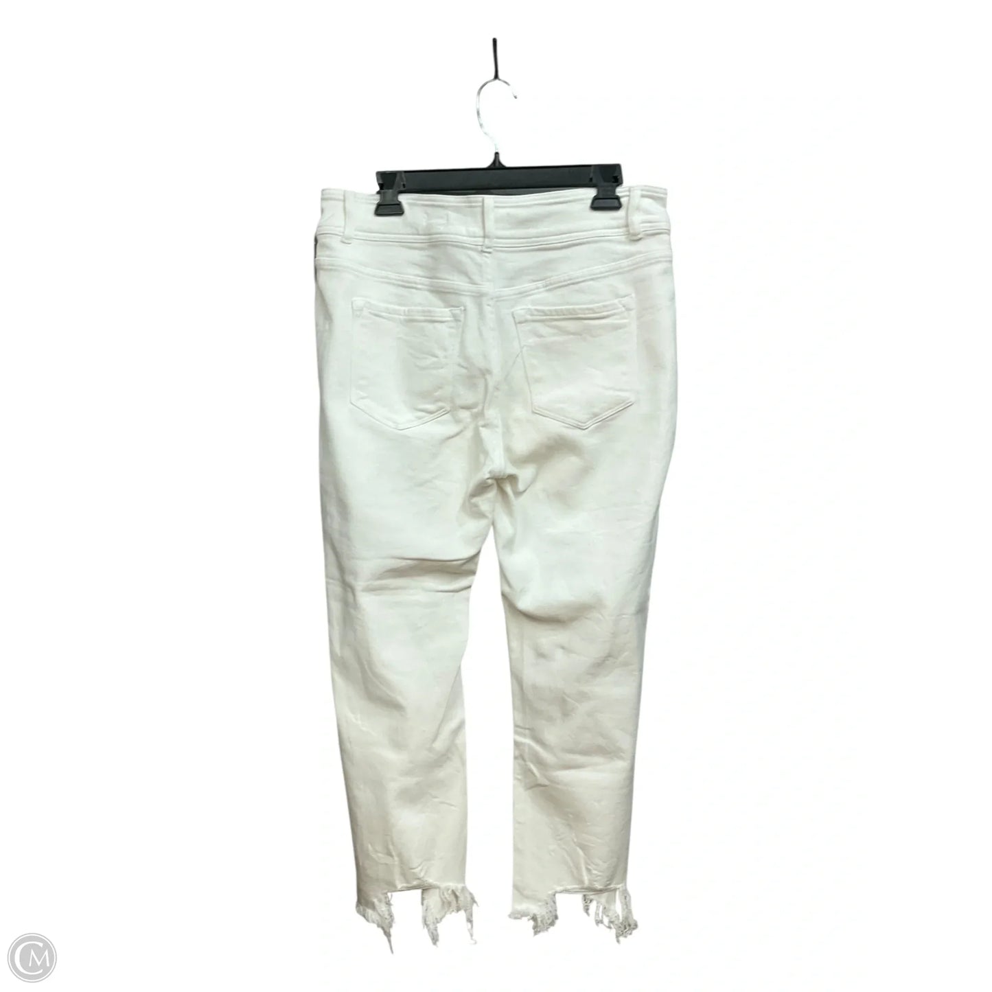 Jeans Straight By Kancan In White Denim, Size: 8