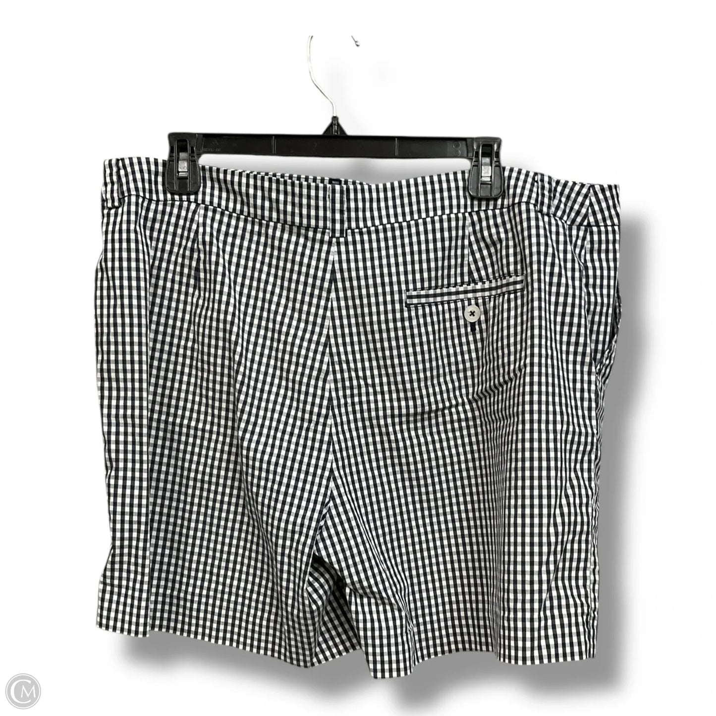 Shorts By Jones New York In Black & White, Size: 16