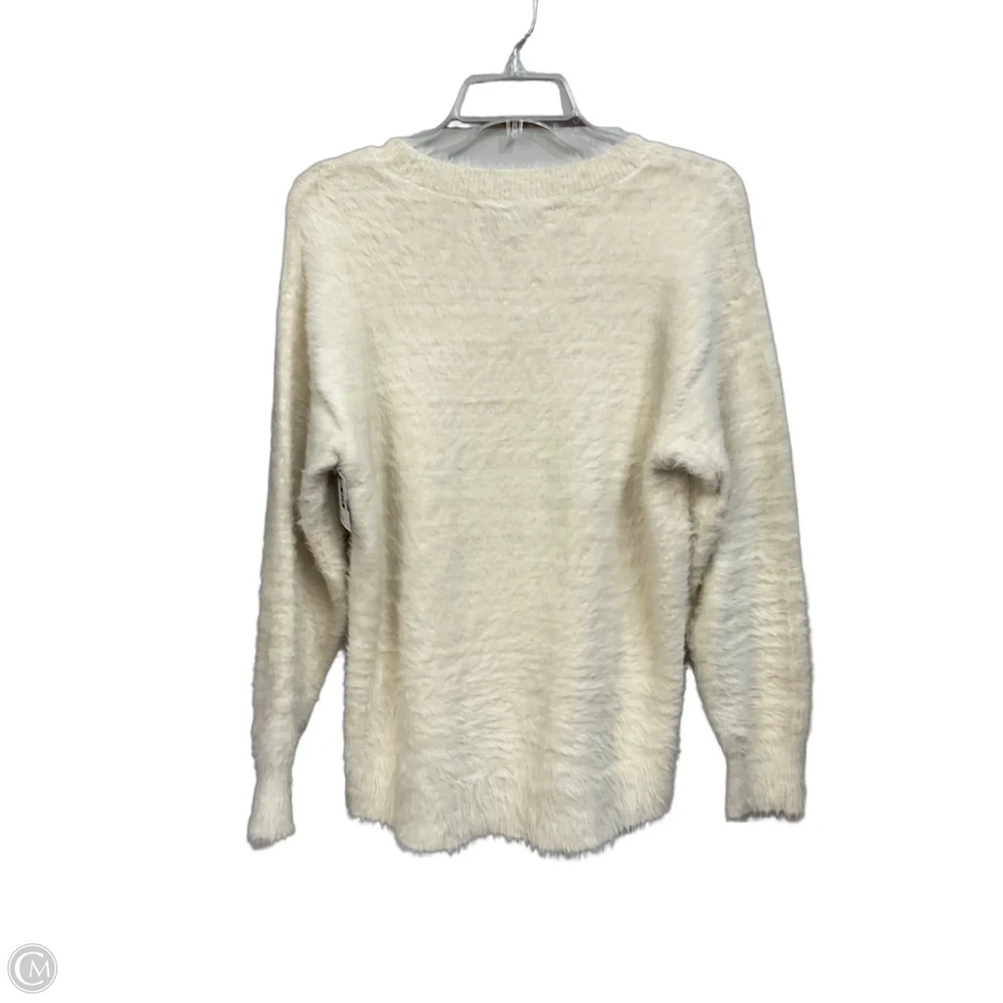 Sweater By Loft In Cream, Size: S