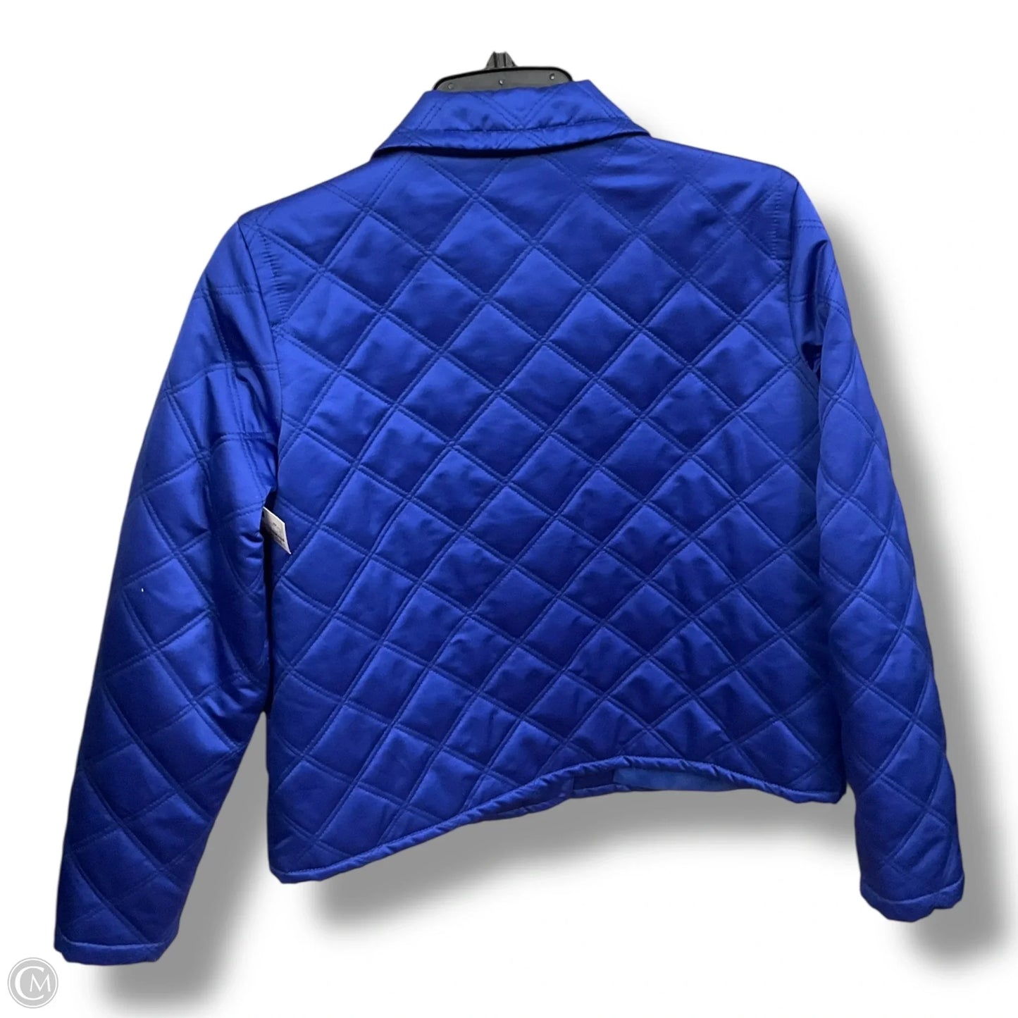Jacket Puffer & Quilted By Liz Claiborne In Blue, Size: Mp
