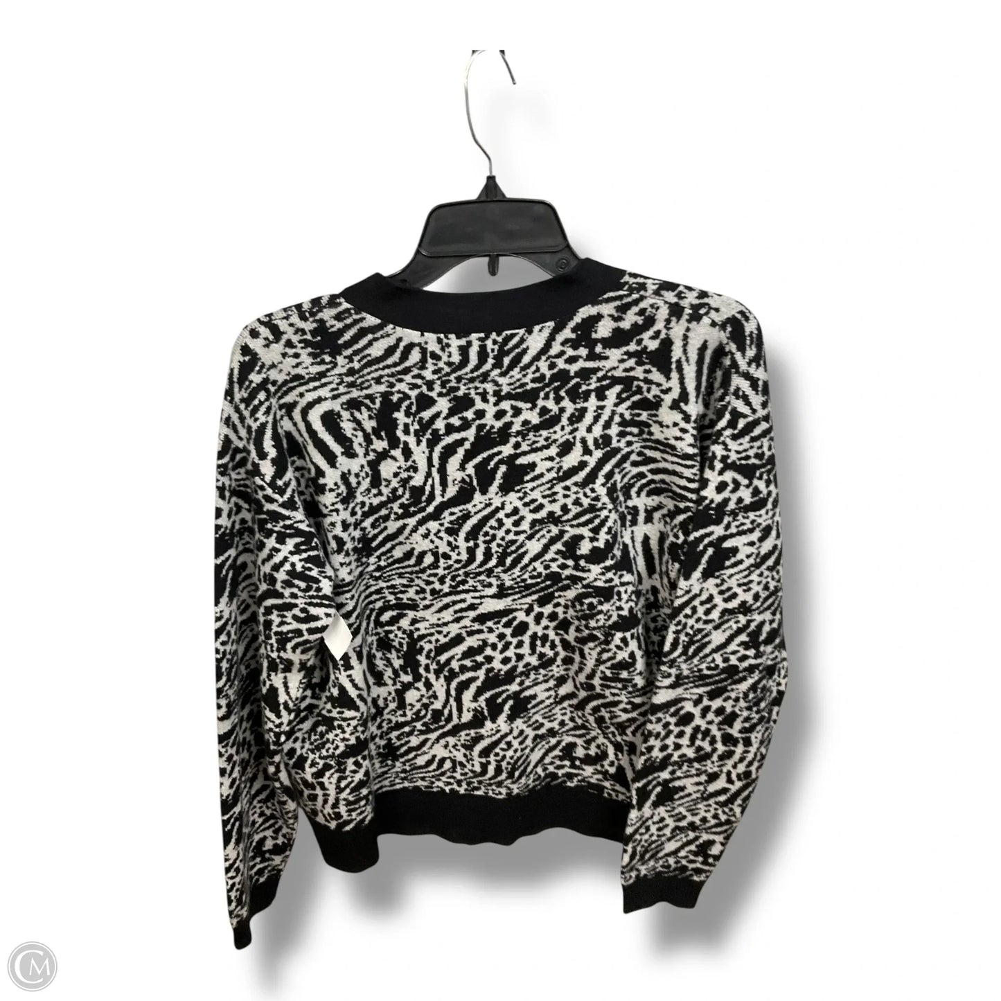 Cardigan By Simply Vera In Animal Print, Size: S