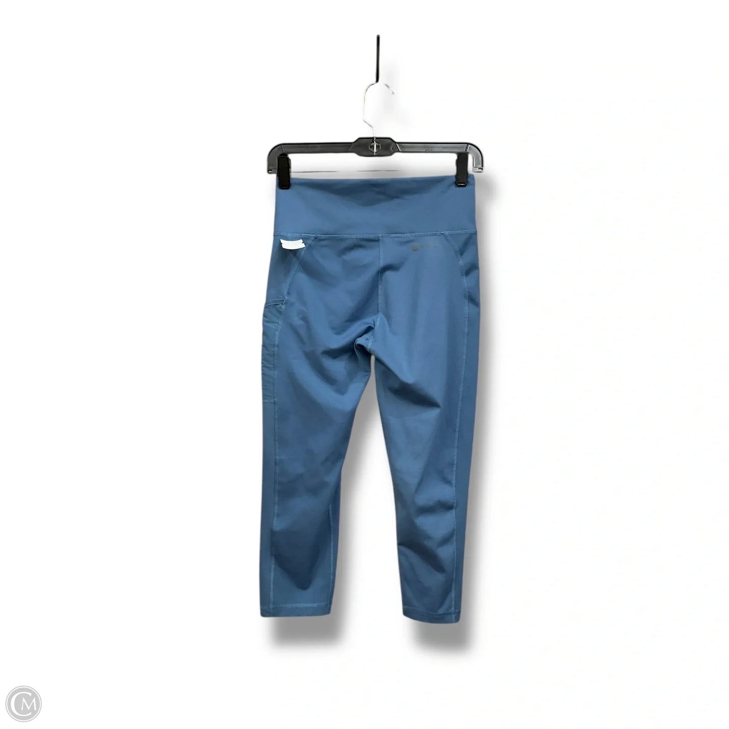 Athletic Leggings Capris By Adidas In Blue, Size: M