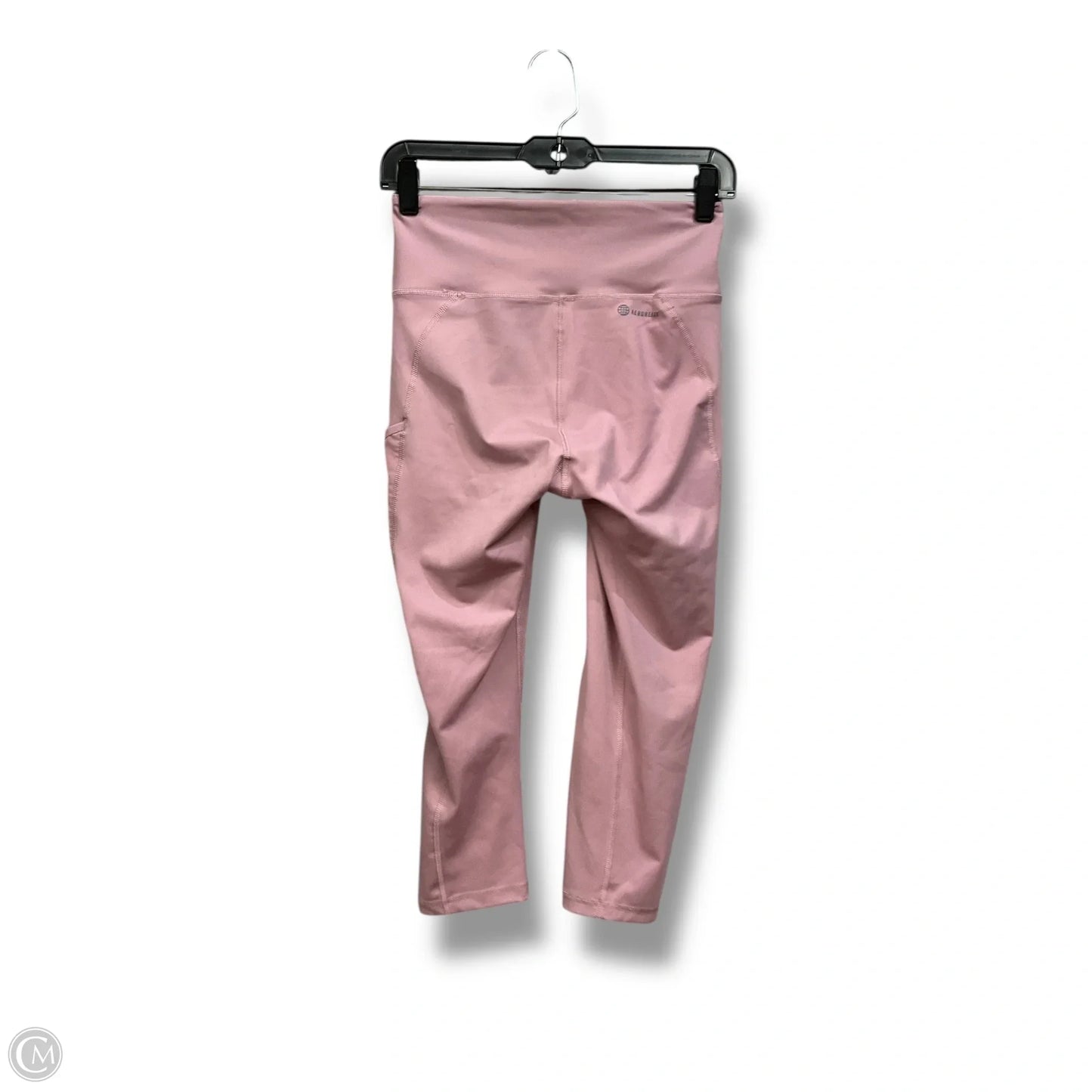 Athletic Leggings Capris By Adidas In Pink, Size: M