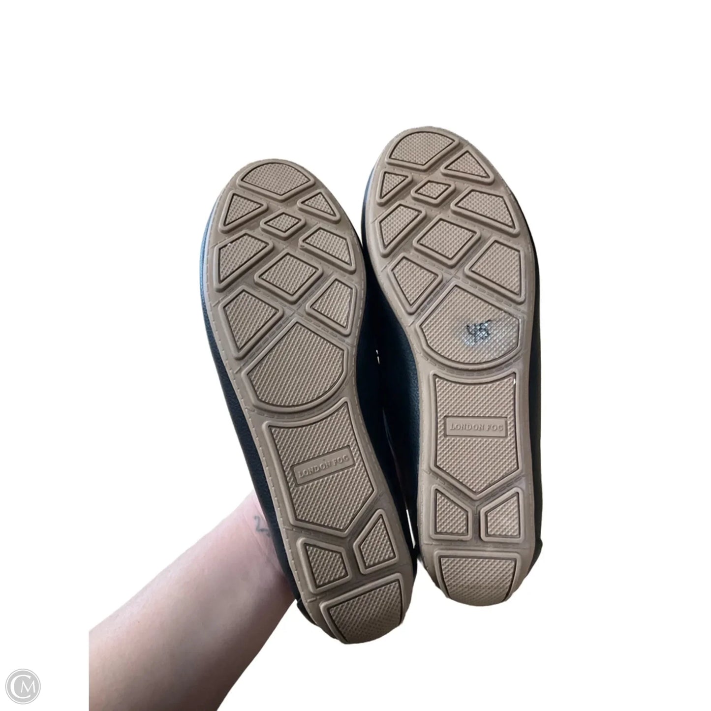 Shoes Flats By London Fog In Black, Size: 8