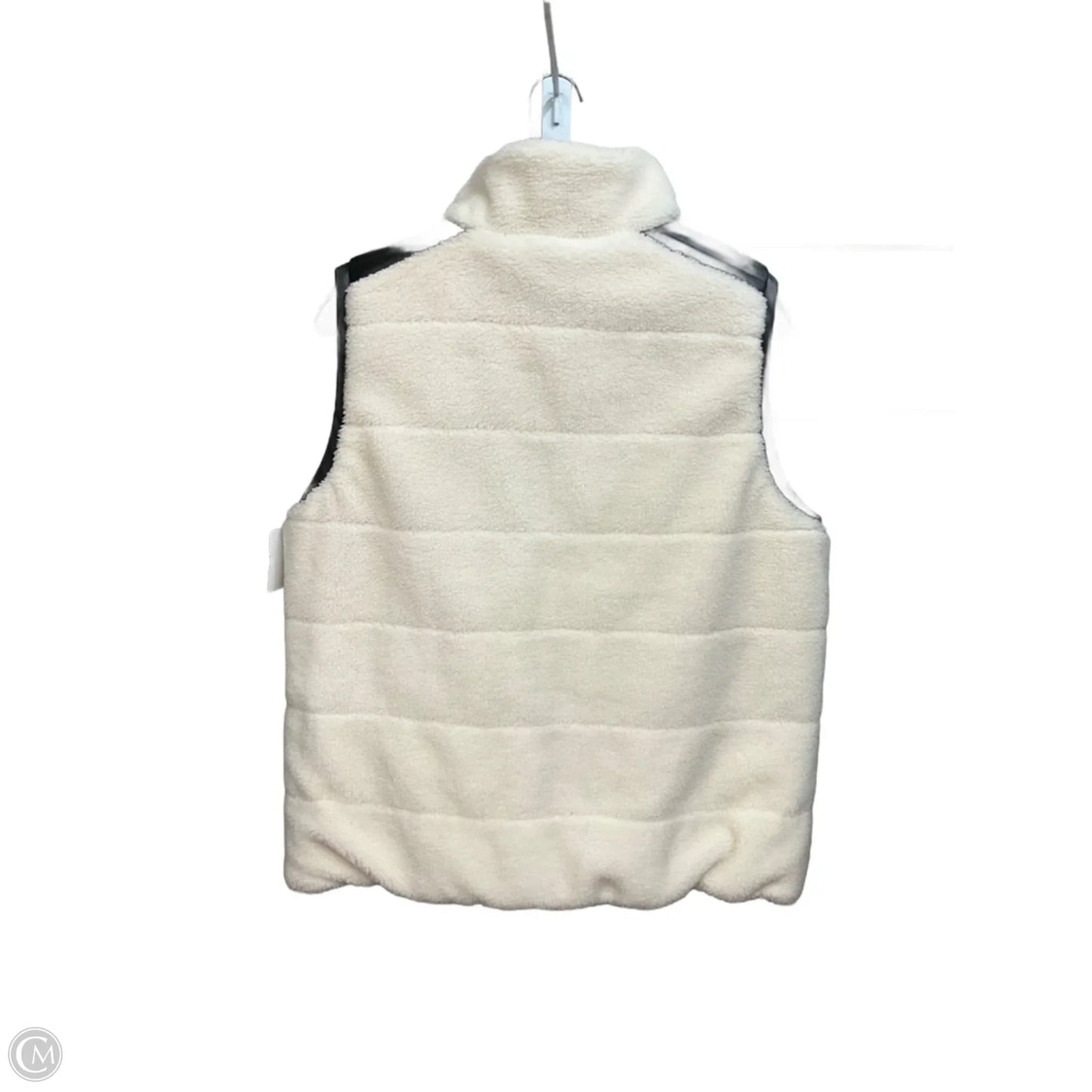 Vest Designer By Rebecca Minkoff In Black & Cream, Size: M