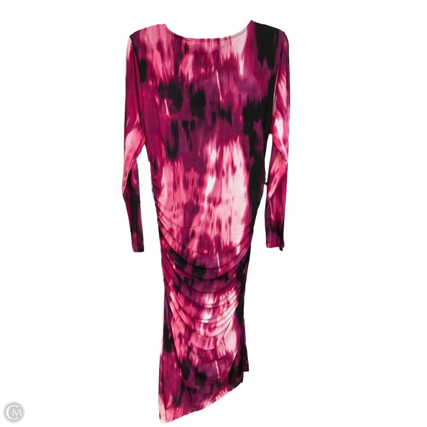 Dress Casual Maxi By Calvin Klein In Pink, Size: L