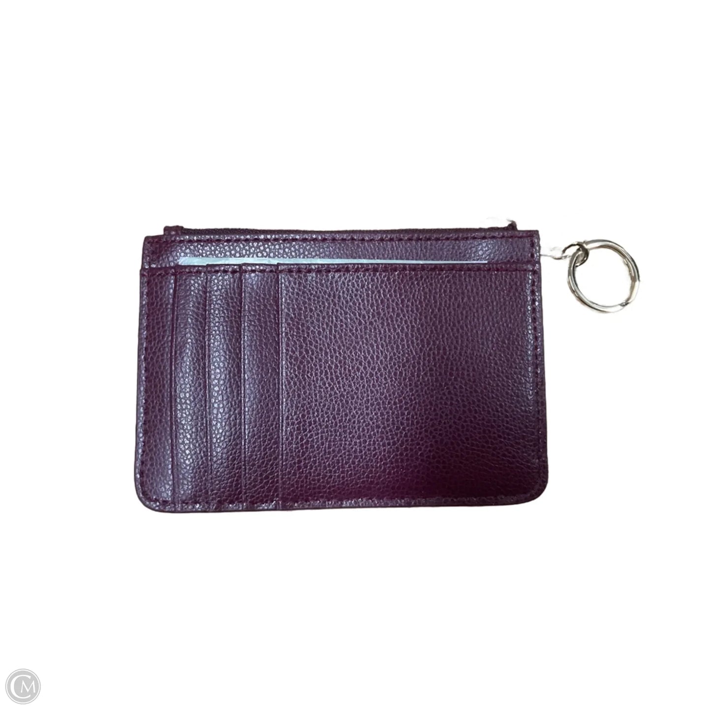 Red Sparkle Wallet Designer By Kate Spade, Size: Small
