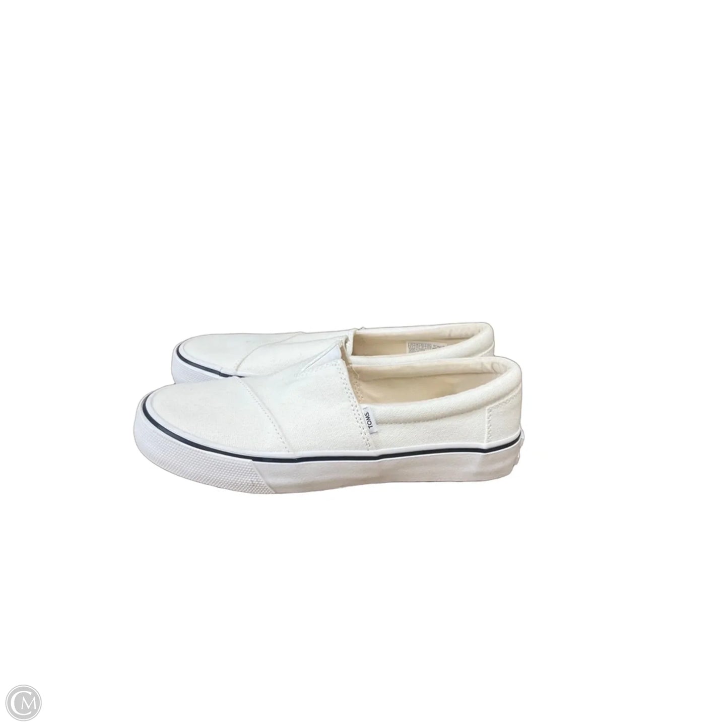 Shoes Flats By Toms In White, Size: 6.5