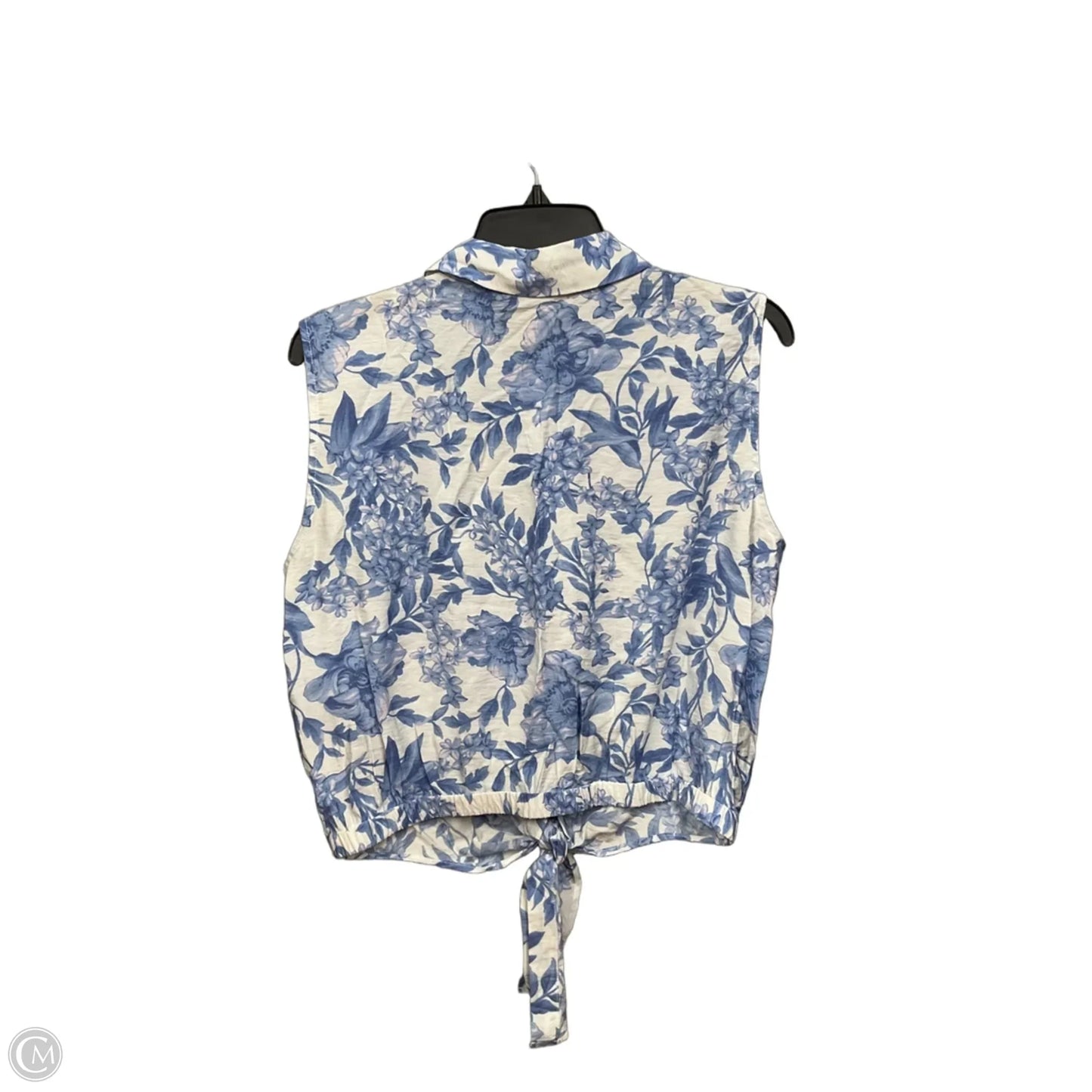 Top Sleeveless By Joie In Floral Print, Size: M