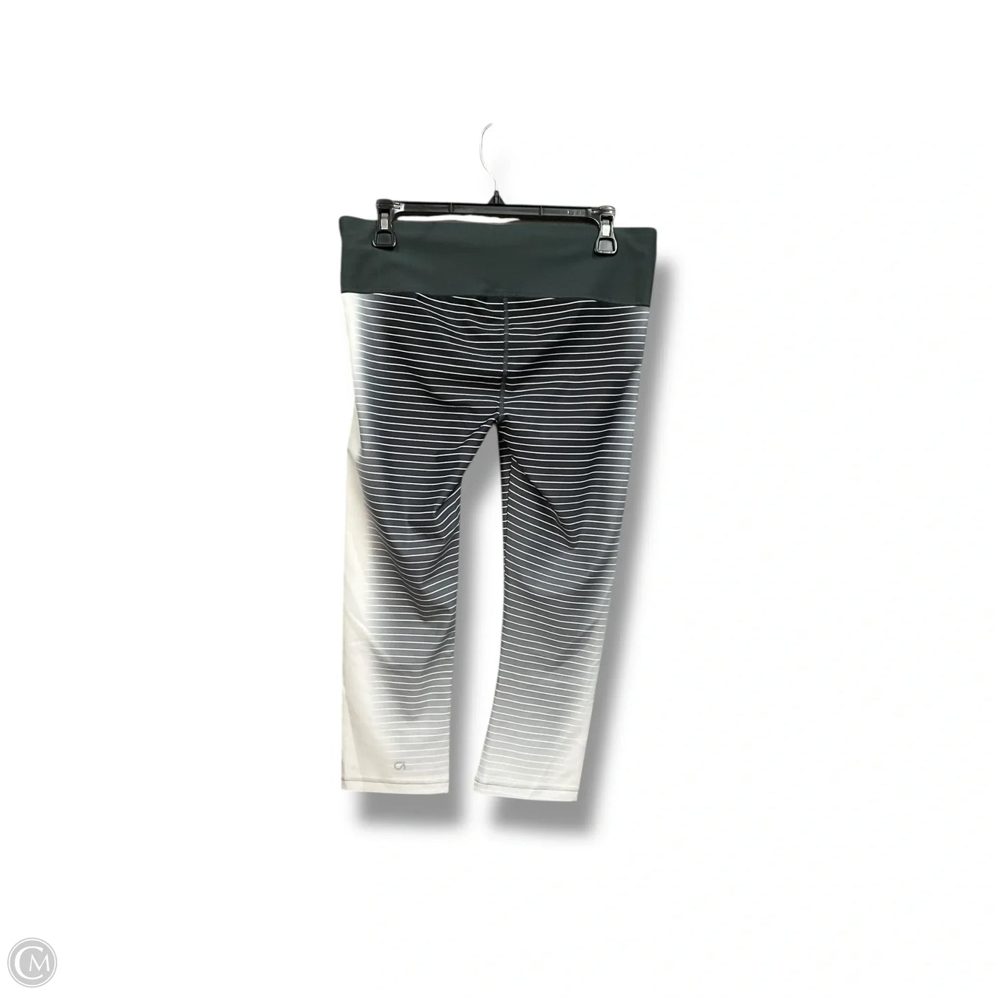 Athletic Leggings Capris By Gapfit In Ombre Print, Size: M
