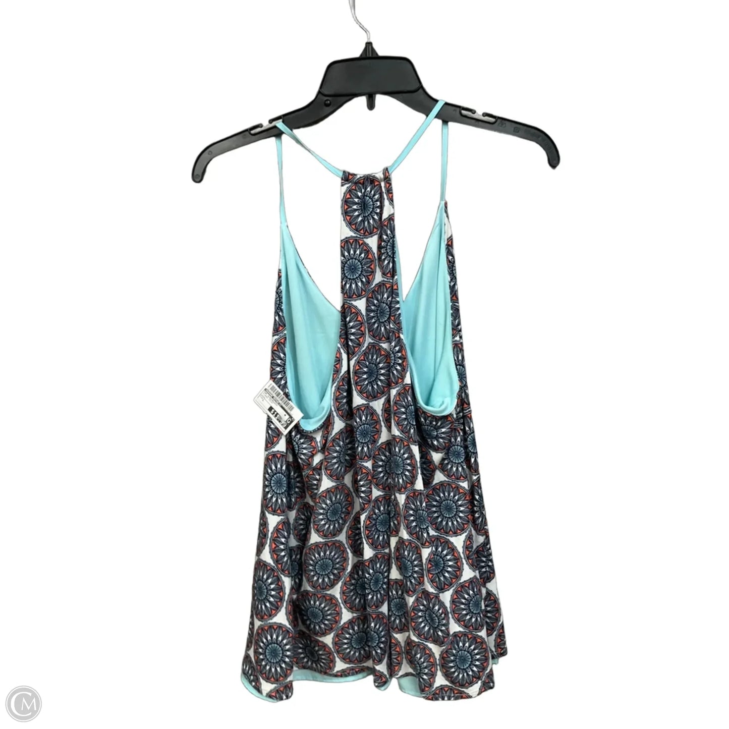 Top Sleeveless By Banana Republic In Floral Print, Size: L