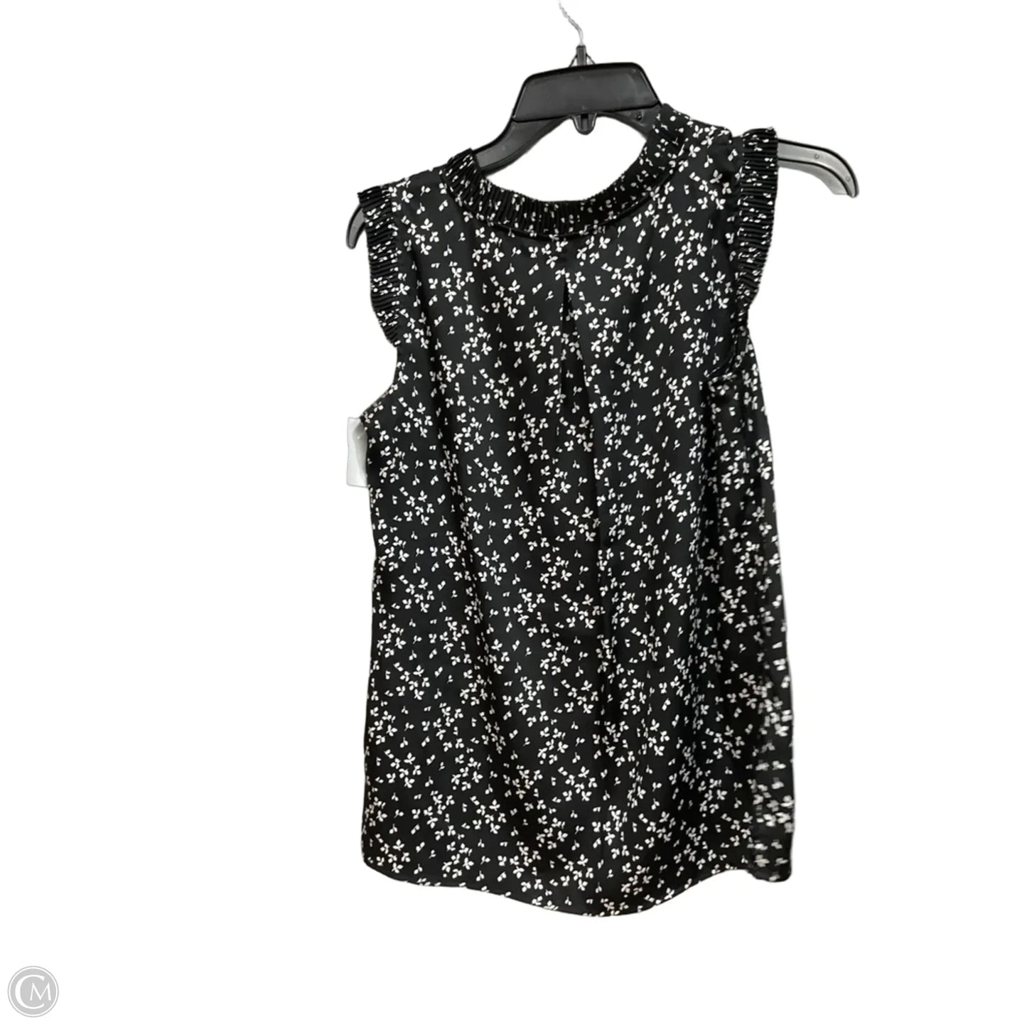Top Sleeveless By Talbots In Floral Print, Size: Xs
