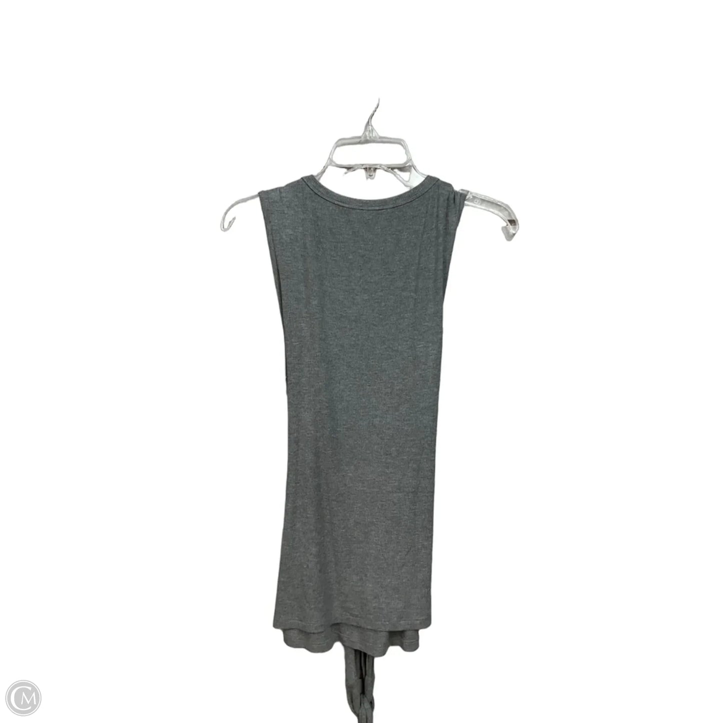 Top Sleeveless By Paige In Grey, Size: L