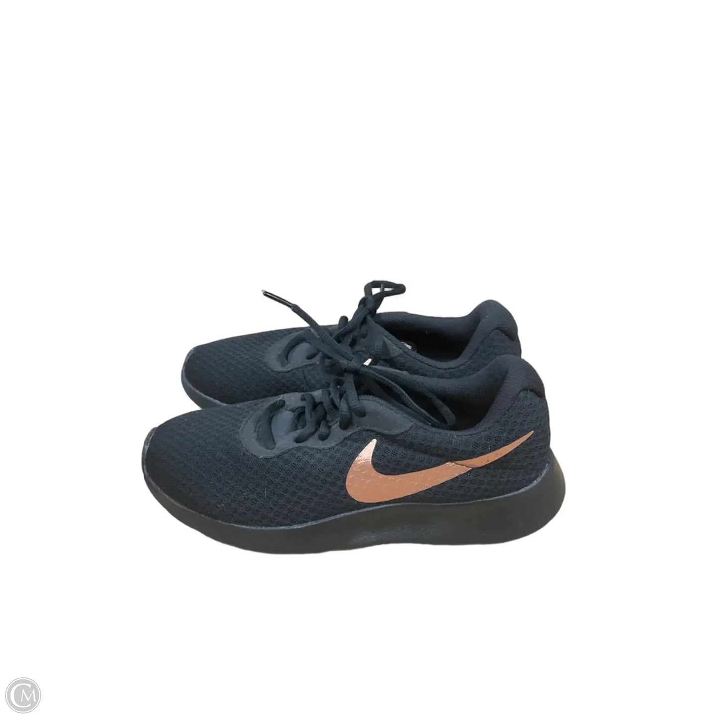 Shoes Athletic By Nike In Black & Gold, Size: 7.5