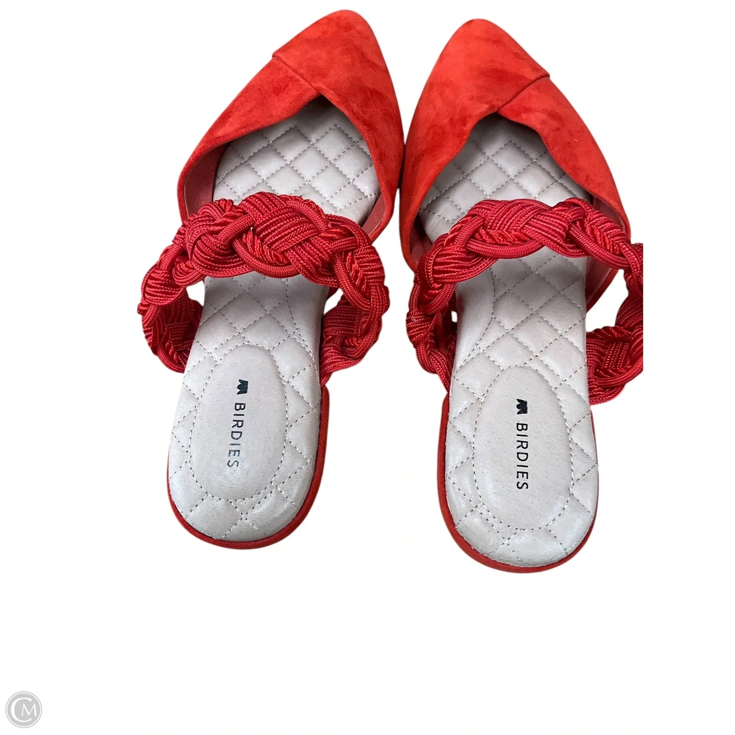 Shoes Flats By Cmb In Orange, Size: 7