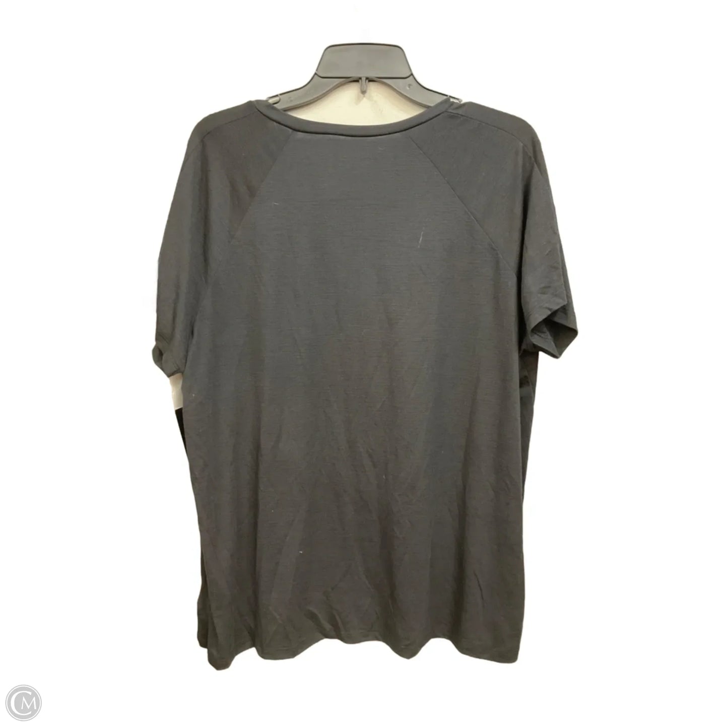 Top Short Sleeve Basic By Torrid In Black, Size: 1x