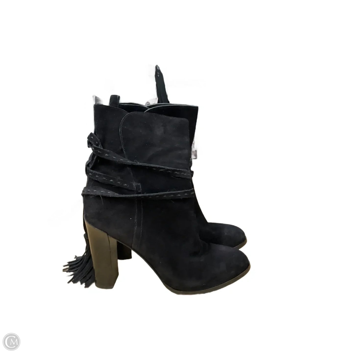 Boots Designer By Michael Kors In Black, Size: 9